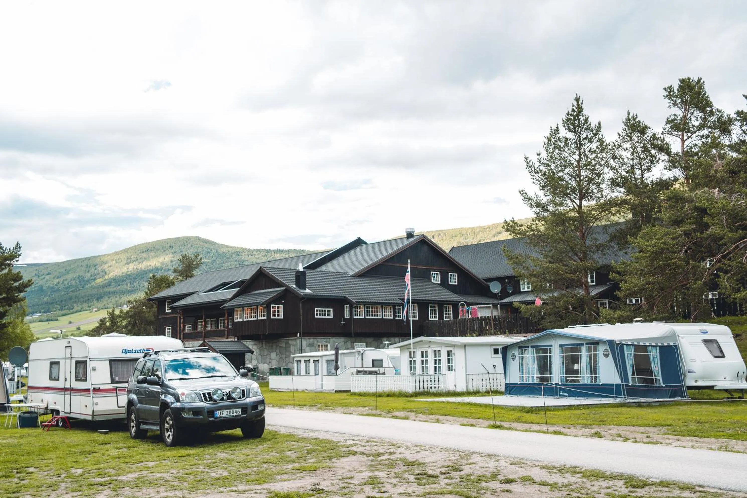 Property building in Toftemo Turiststasjon