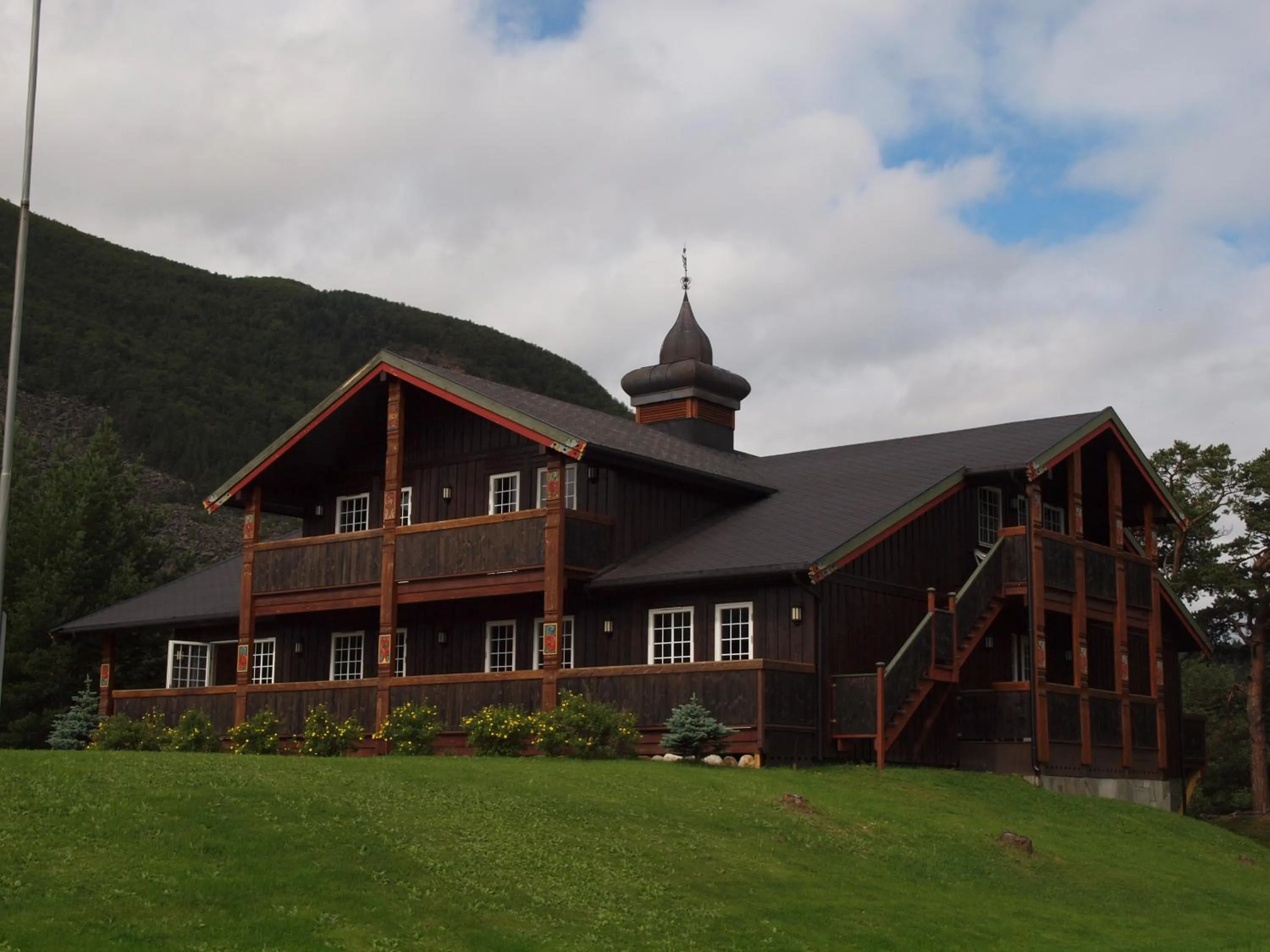 Property building in Toftemo Turiststasjon