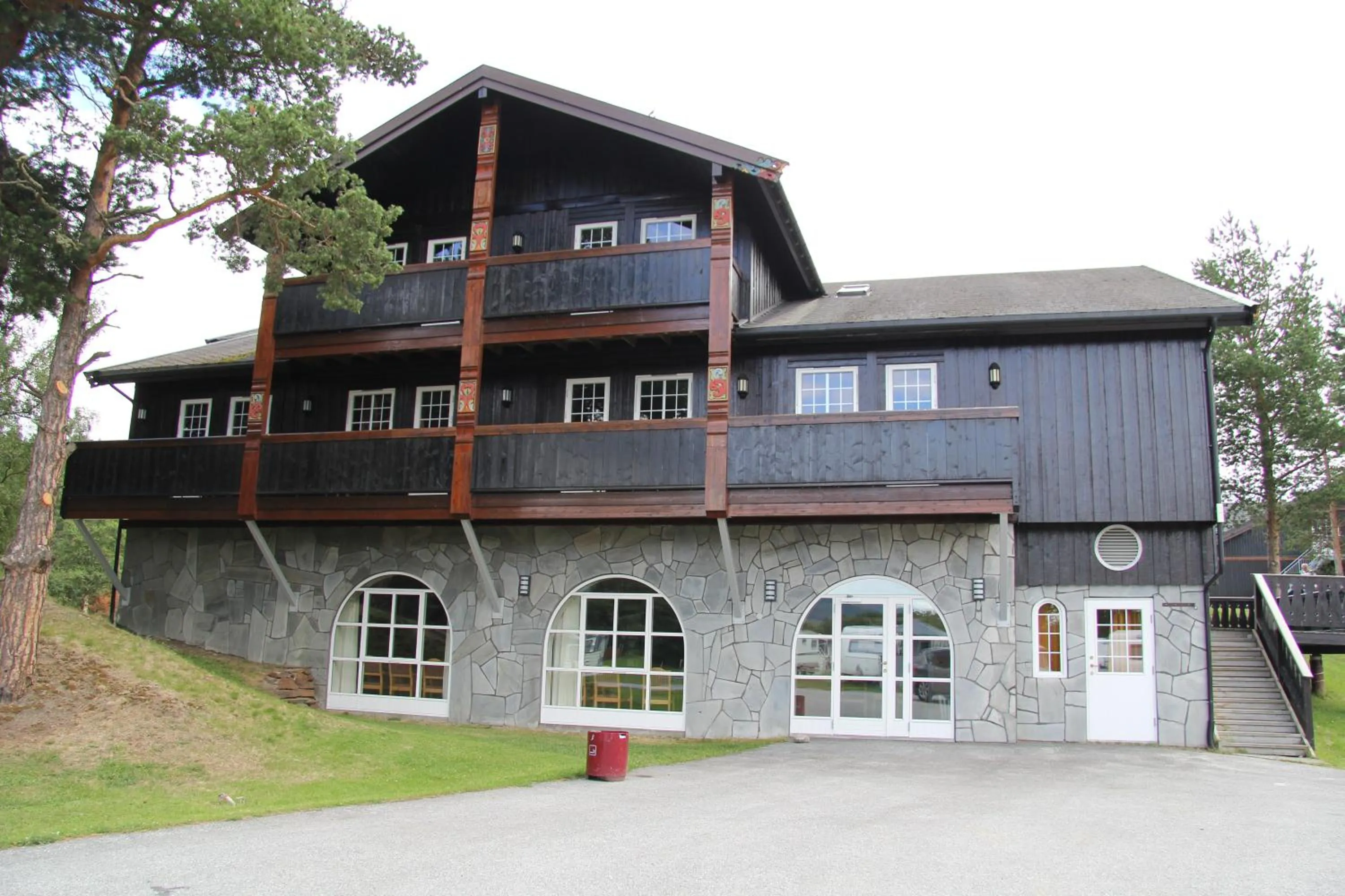 Property building in Toftemo Turiststasjon