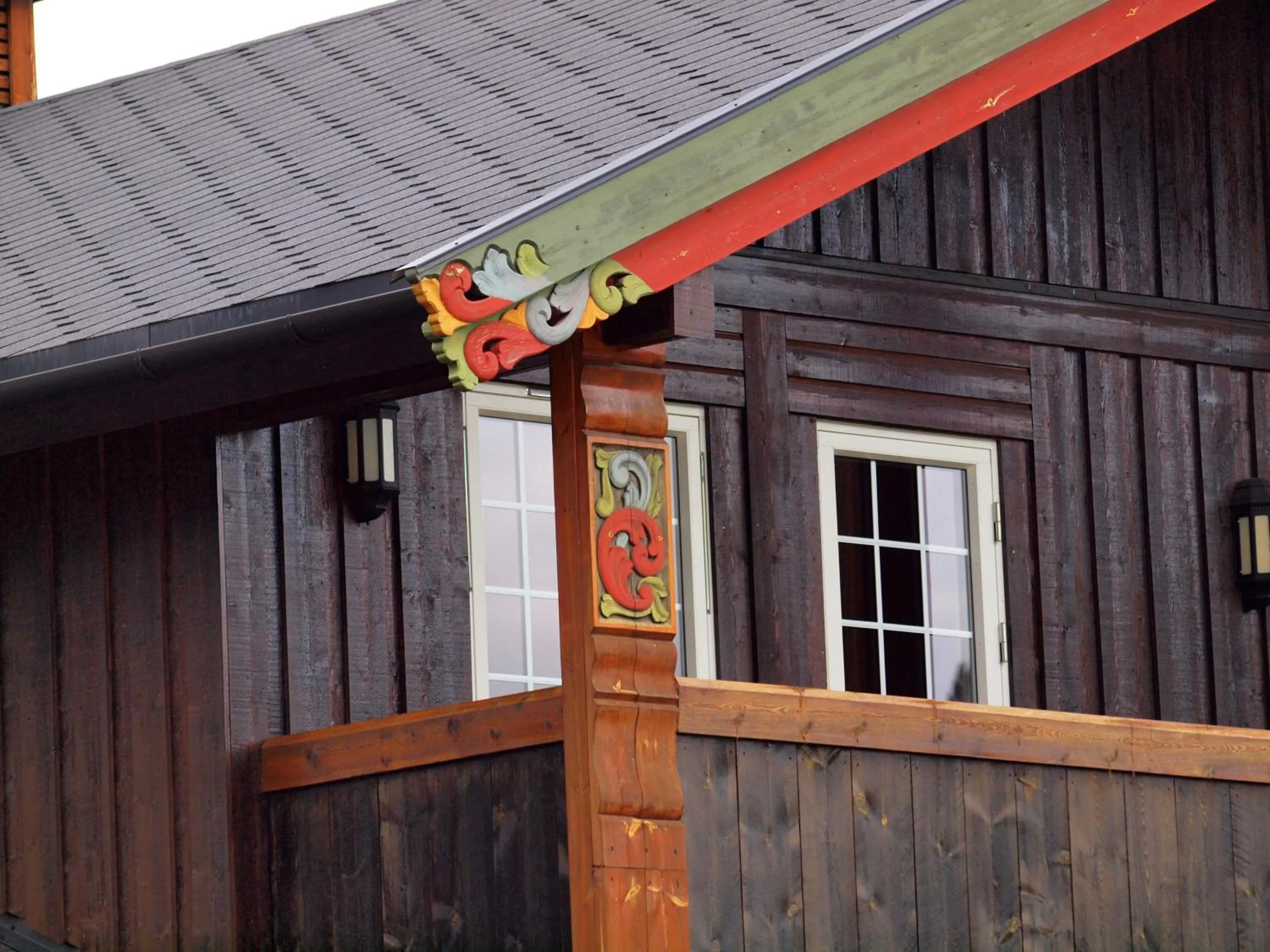 Property building in Toftemo Turiststasjon