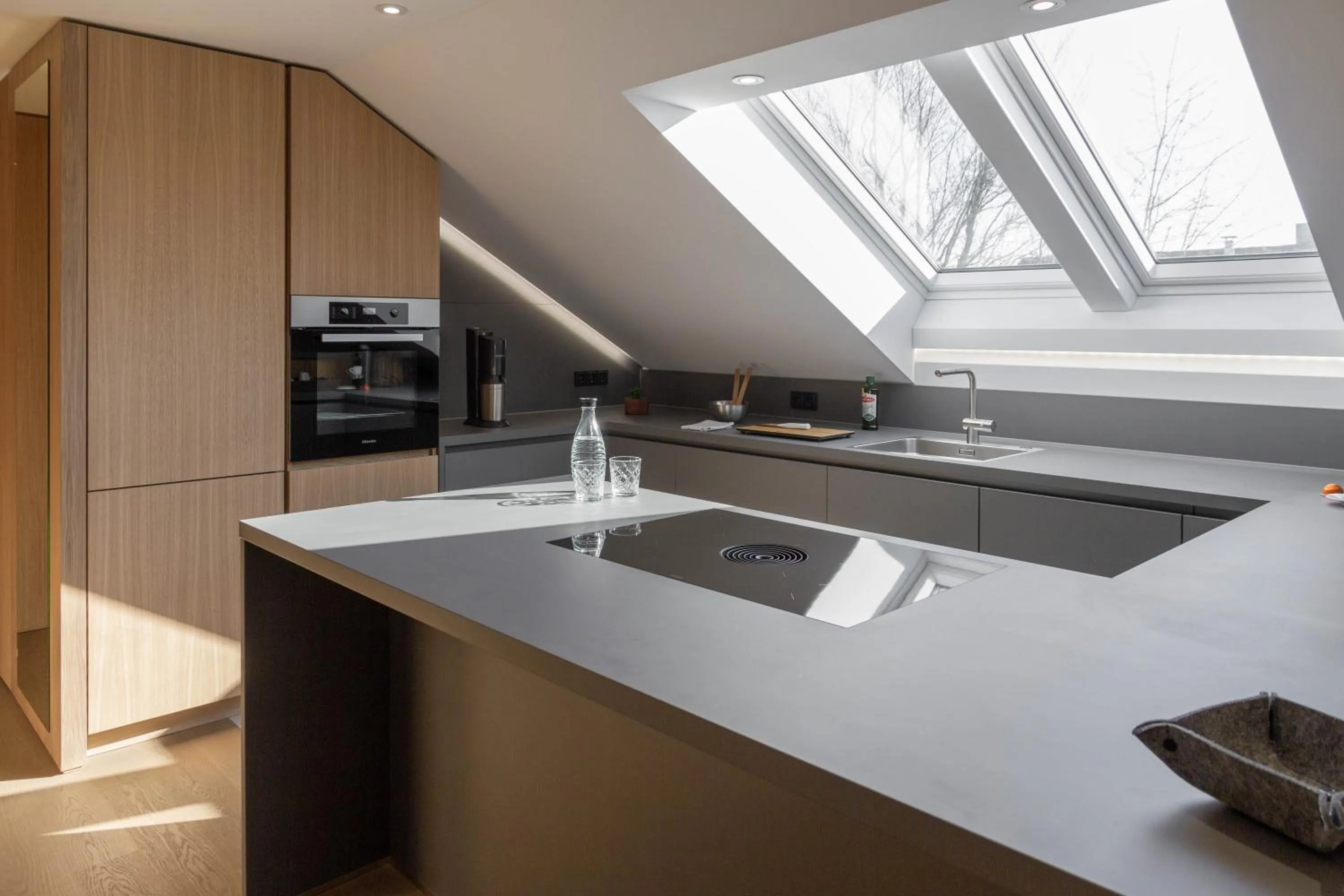 Kitchen or kitchenette in Toploft Serviced Apartments