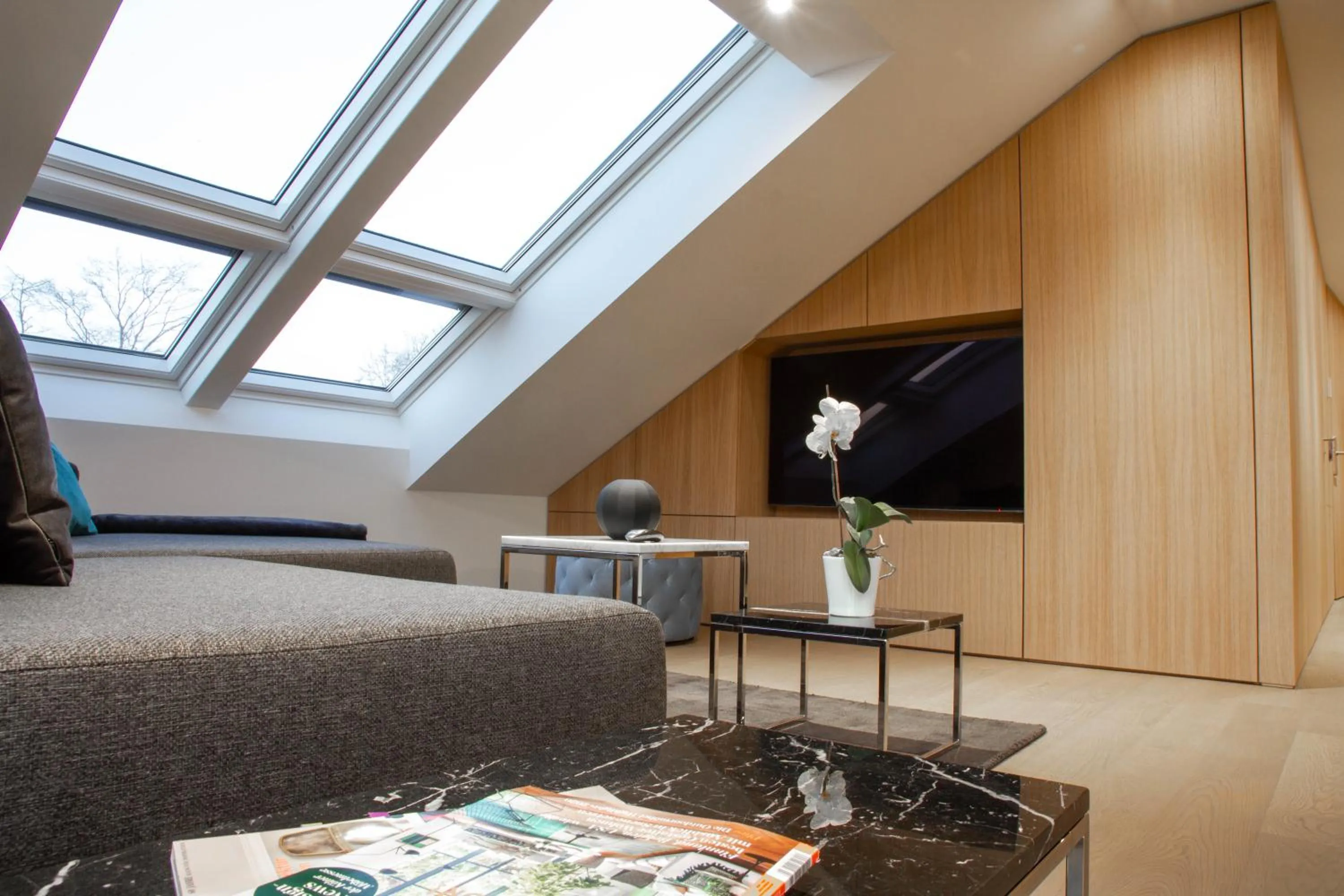 Living room in Toploft Serviced Apartments