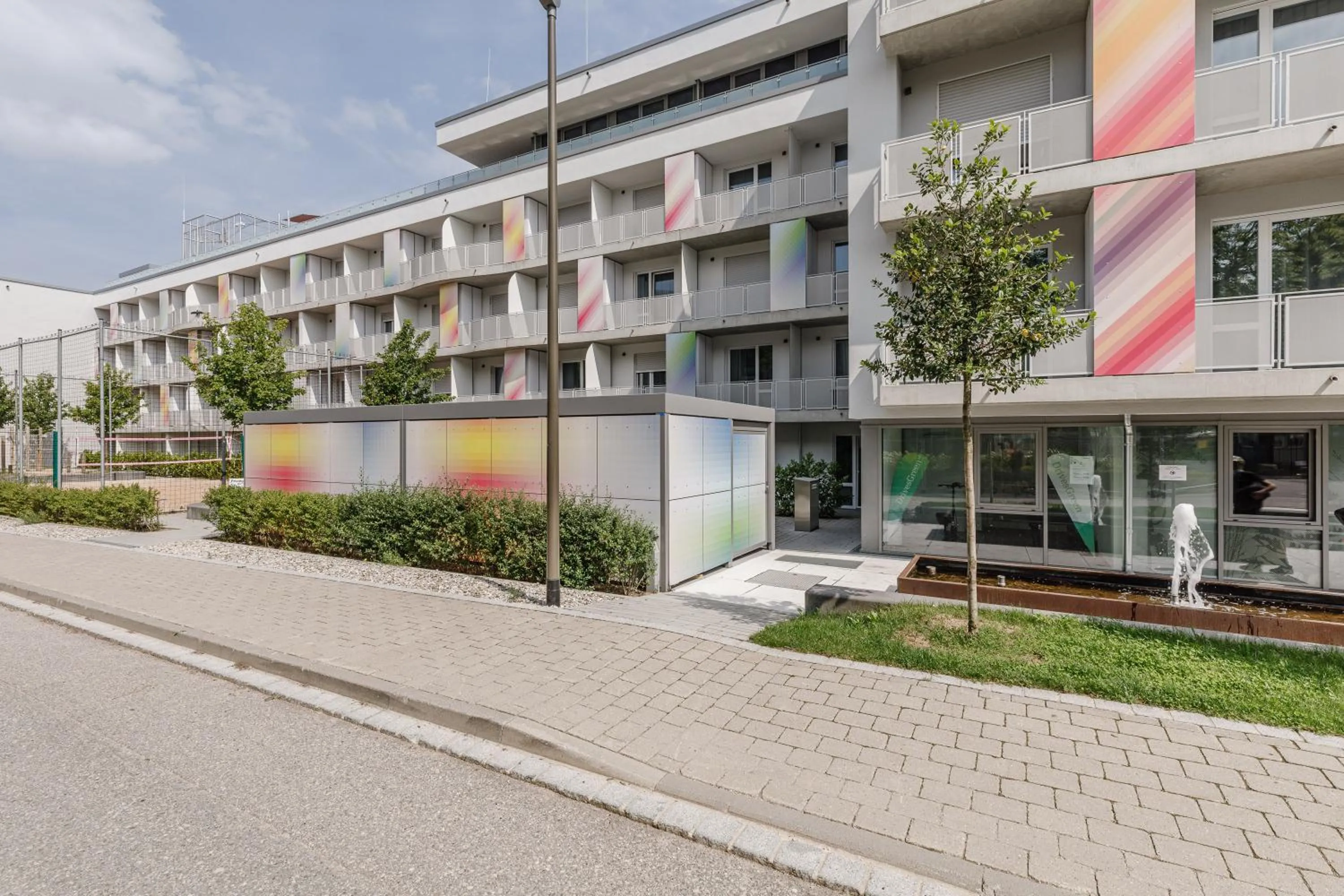 Facade/entrance in The Brucklyn Apartments