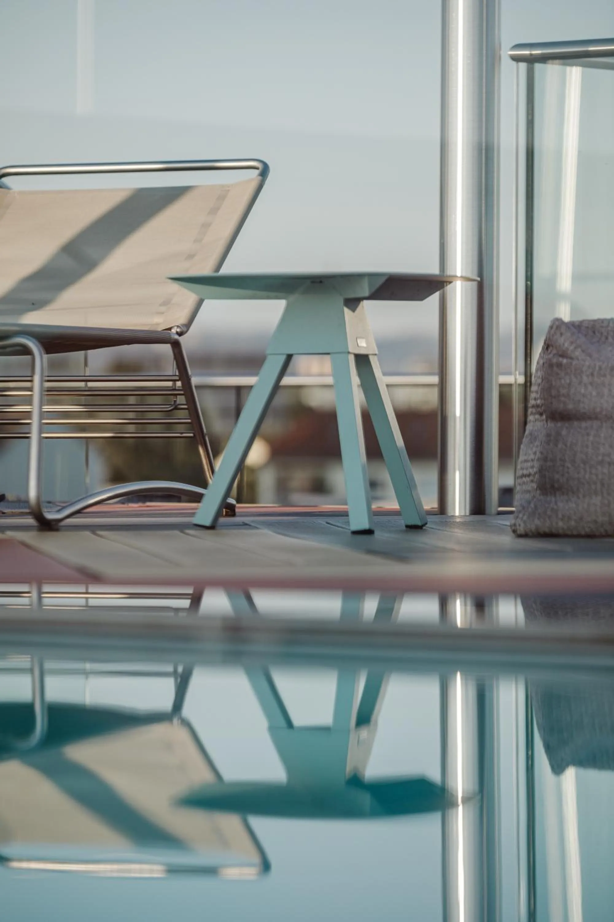 Swimming pool in The Brucklyn Apartments