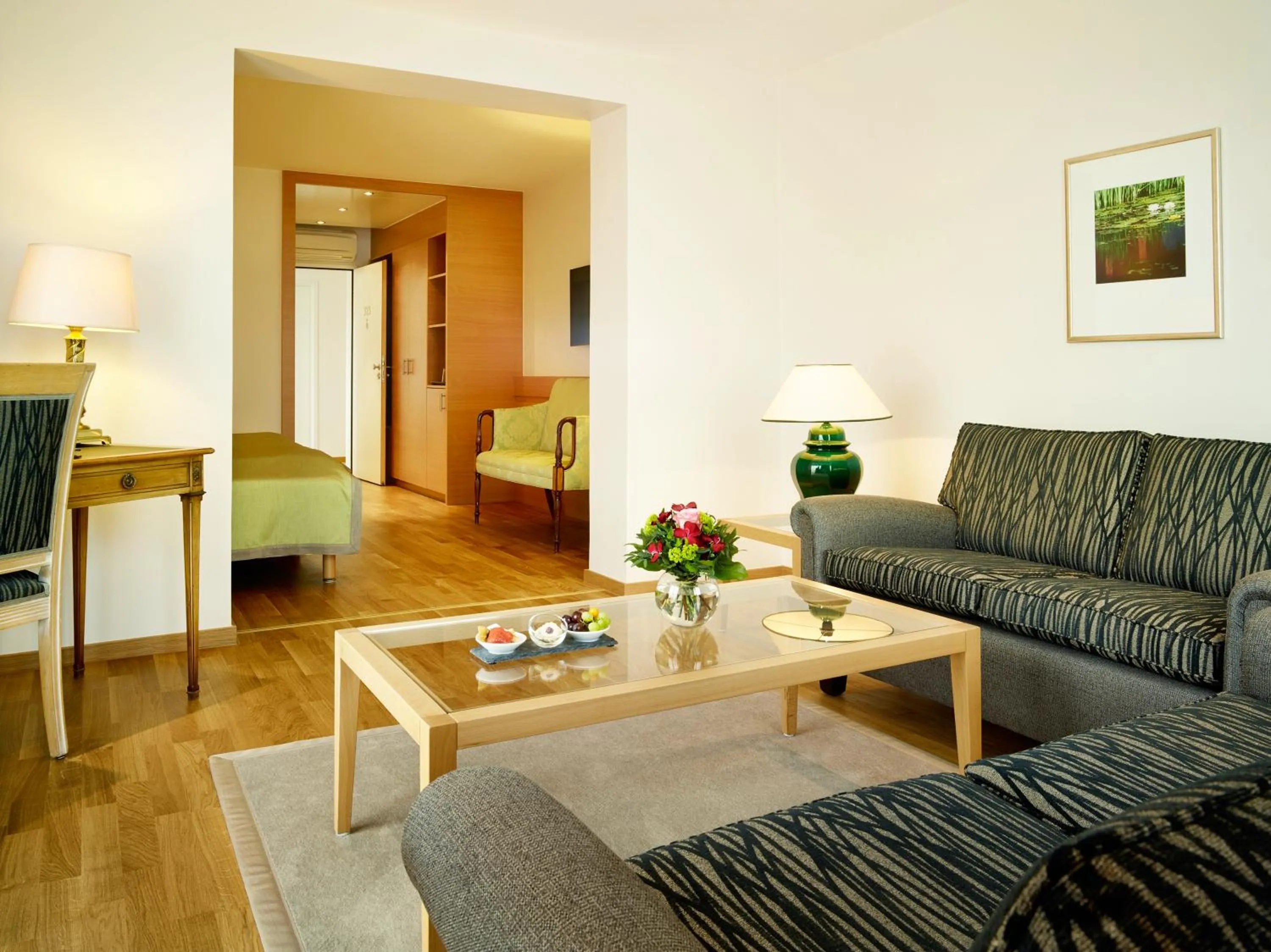 Living room in Hotel Stadt Freiburg