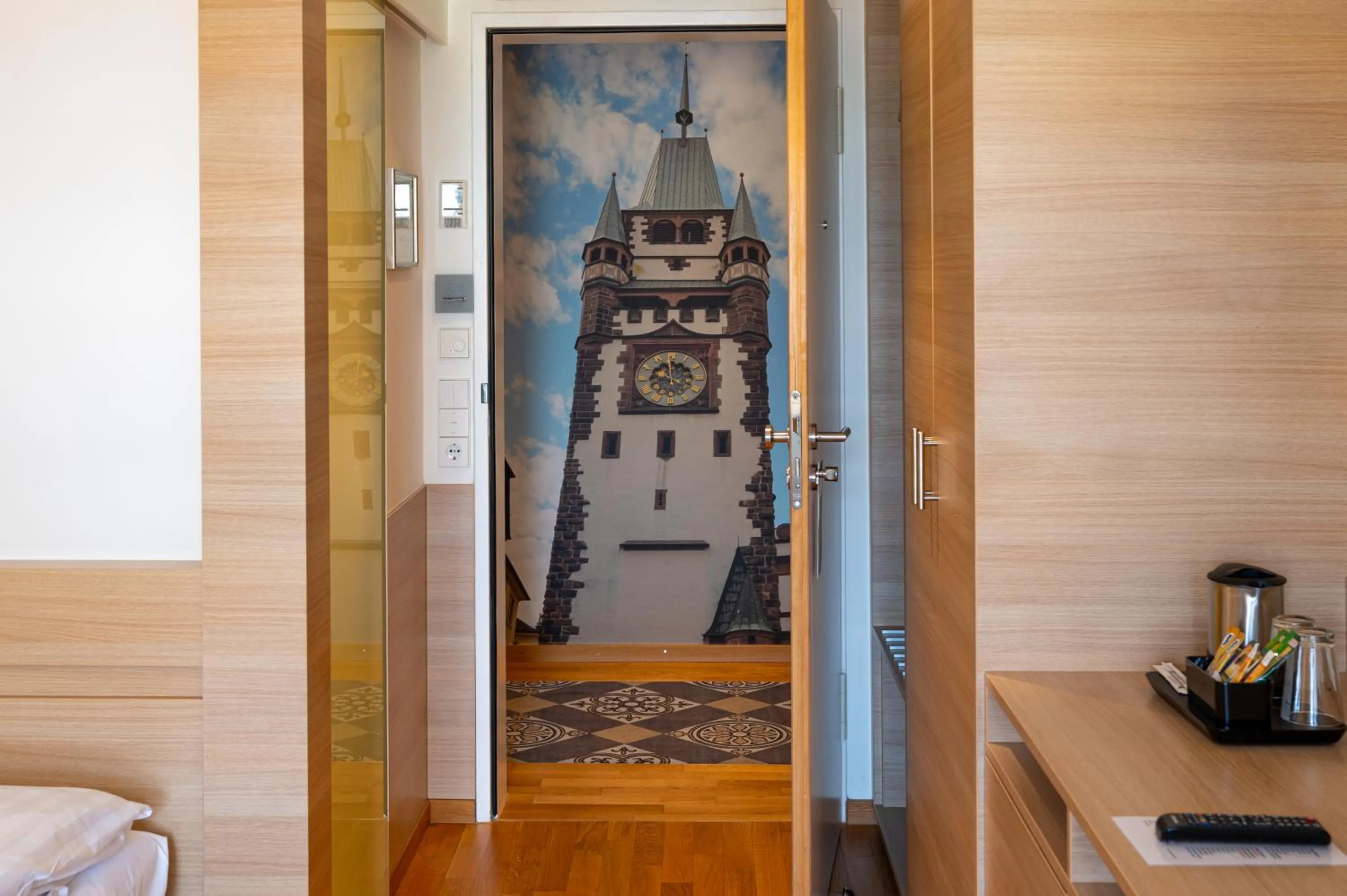 Decorative detail in Hotel Stadt Freiburg