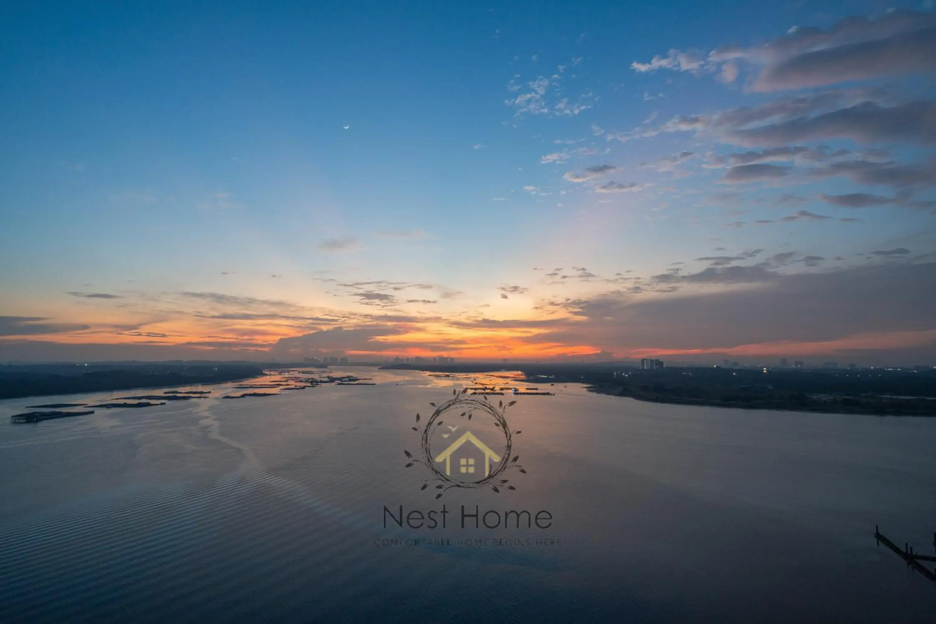 Sea view in Country Garden Seaview Suite by Nest Home at Danga Bay Sea view in Country Garden Seaview Suite by Nest Home at Danga Bay