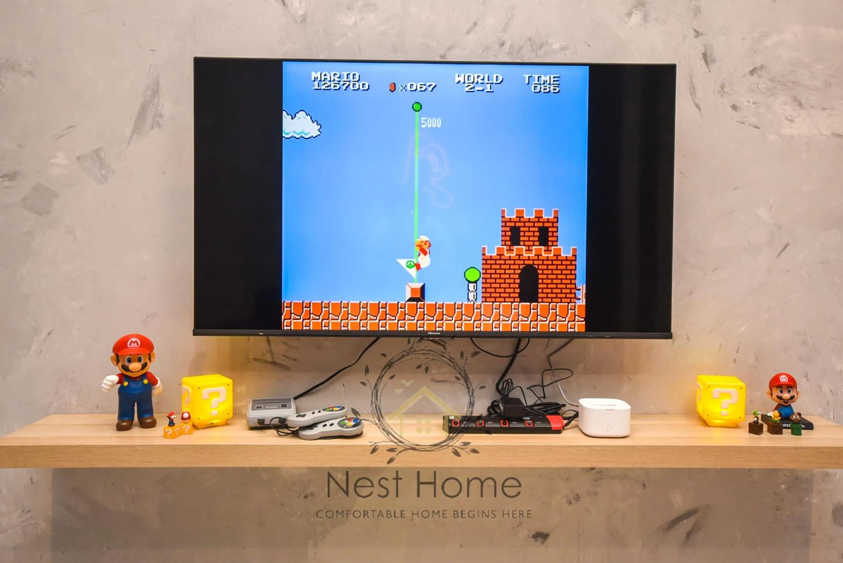 TV and multimedia in Country Garden Seaview Suite by Nest Home at Danga Bay