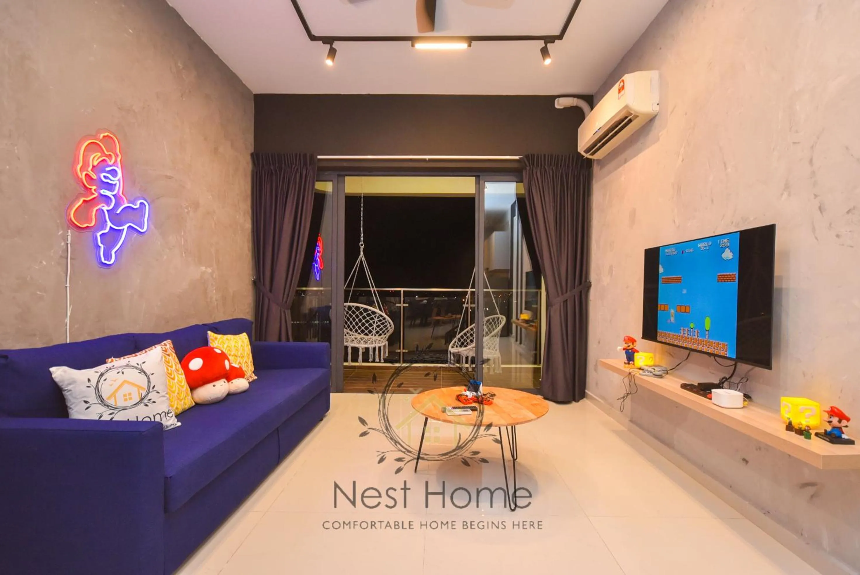 Living room in Country Garden Seaview Suite by Nest Home at Danga Bay