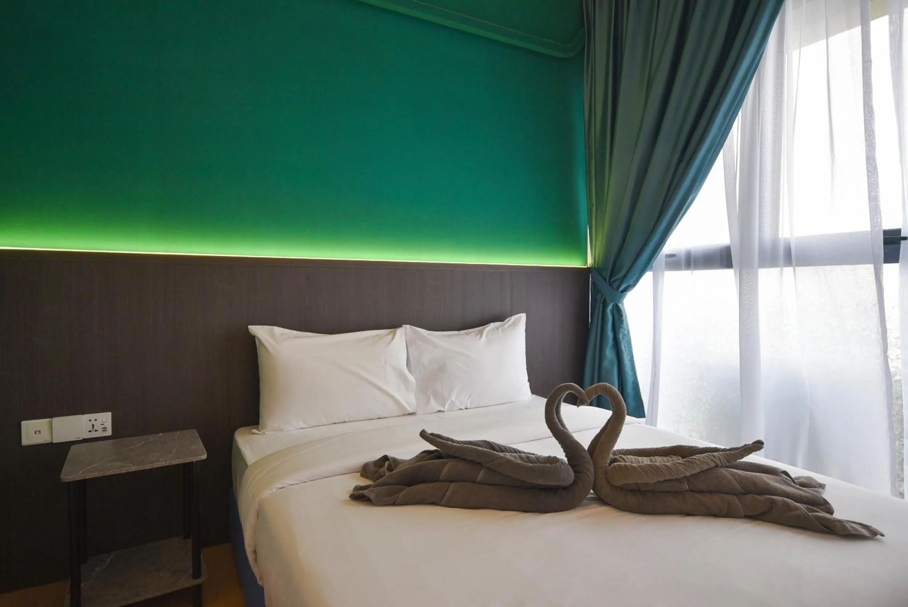 Bedroom, Bed in Country Garden Seaview Suite by Nest Home at Danga Bay