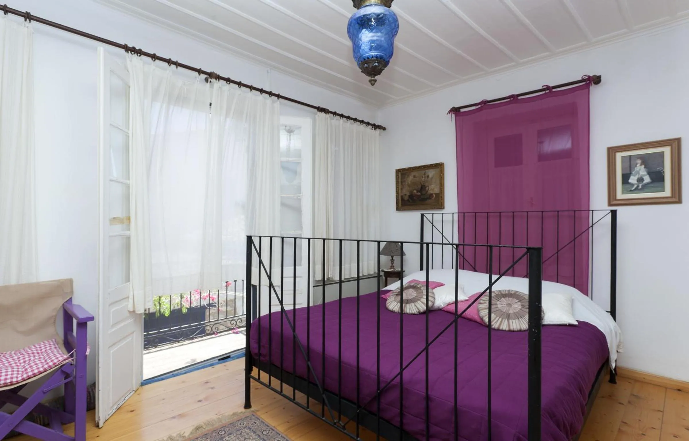 Bedroom, Bed in To Spitaki Apartments