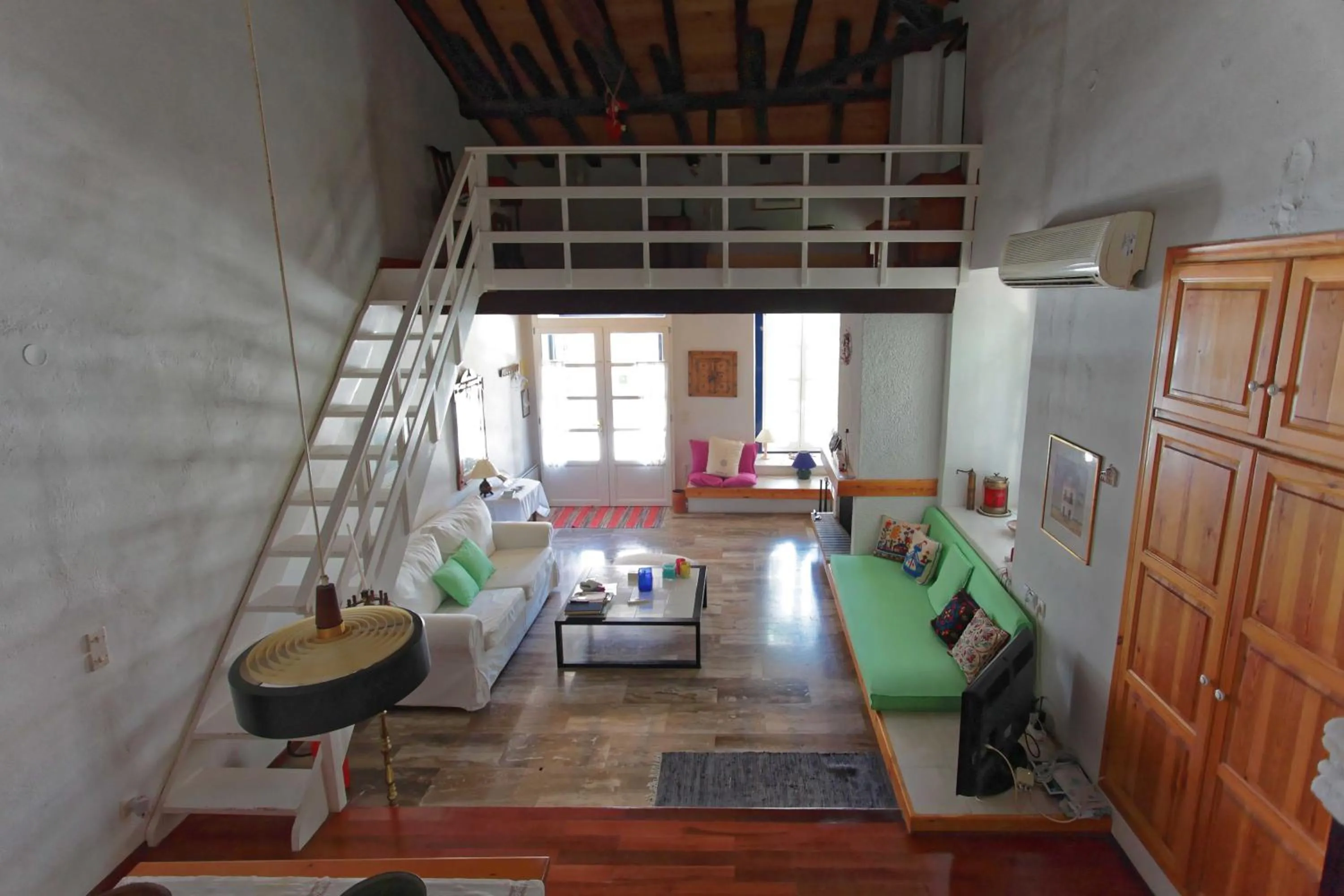 Living room in To Spitaki Apartments