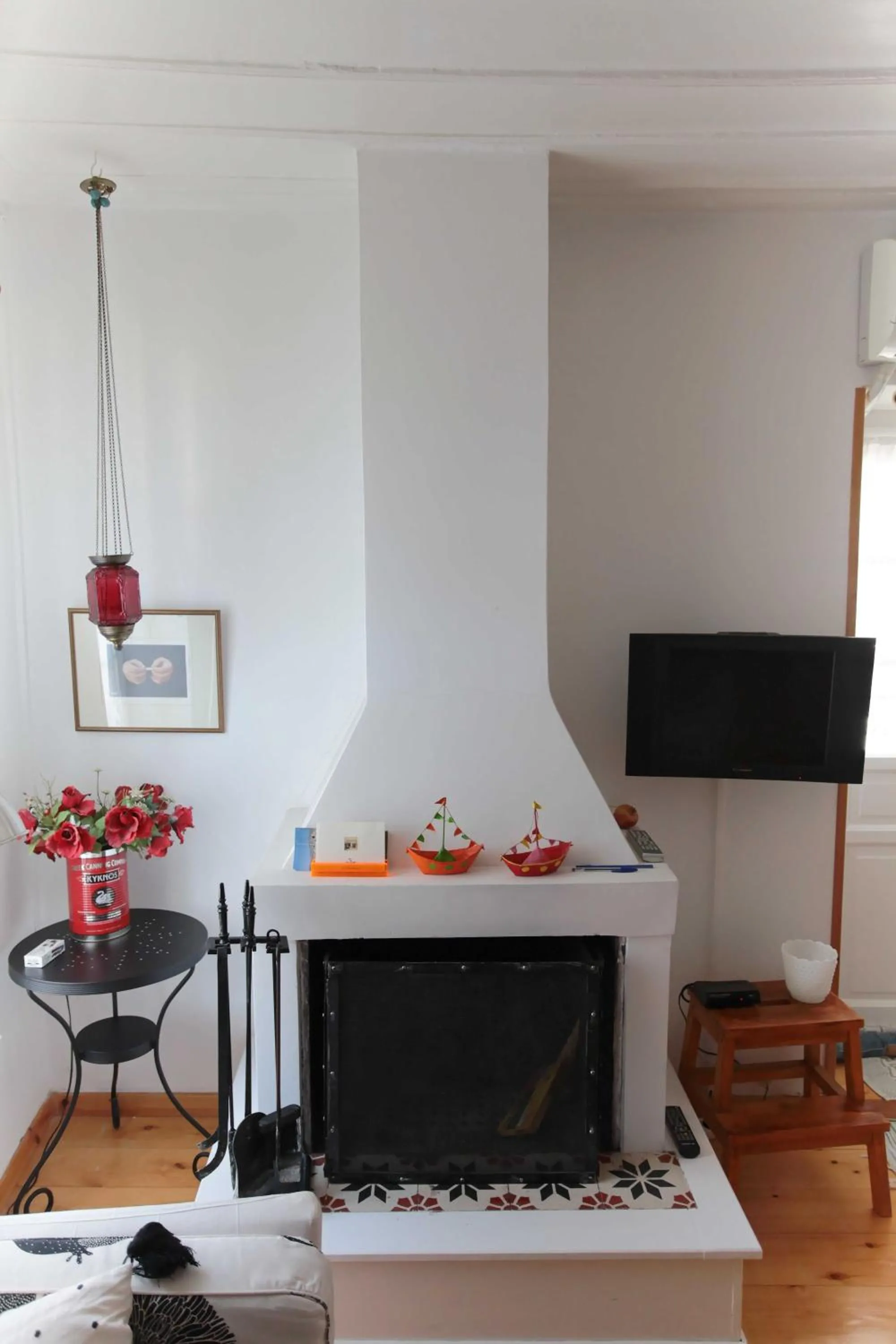 Living room in To Spitaki Apartments