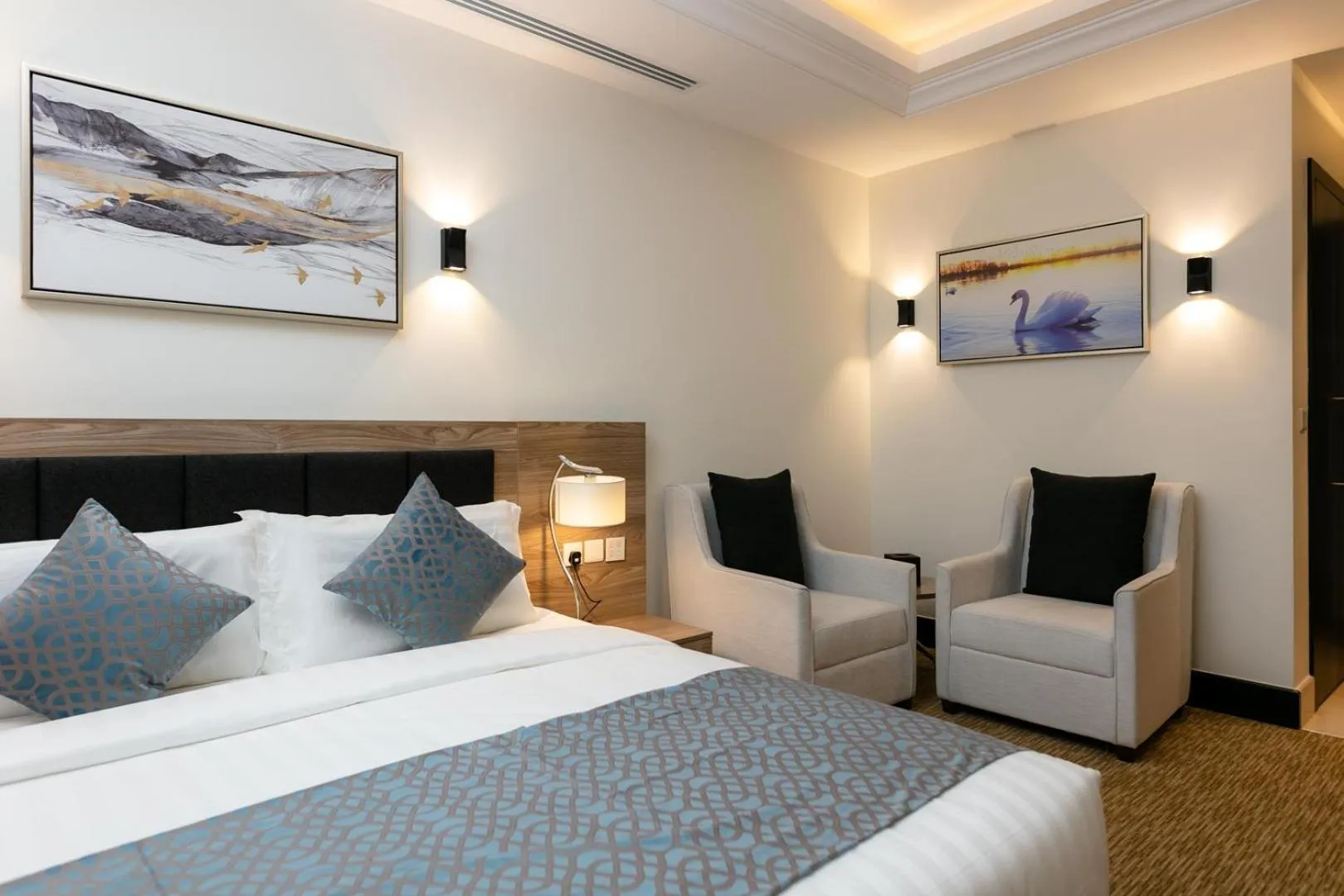 Bedroom, Bed in The Proud Hotel Al Khobar