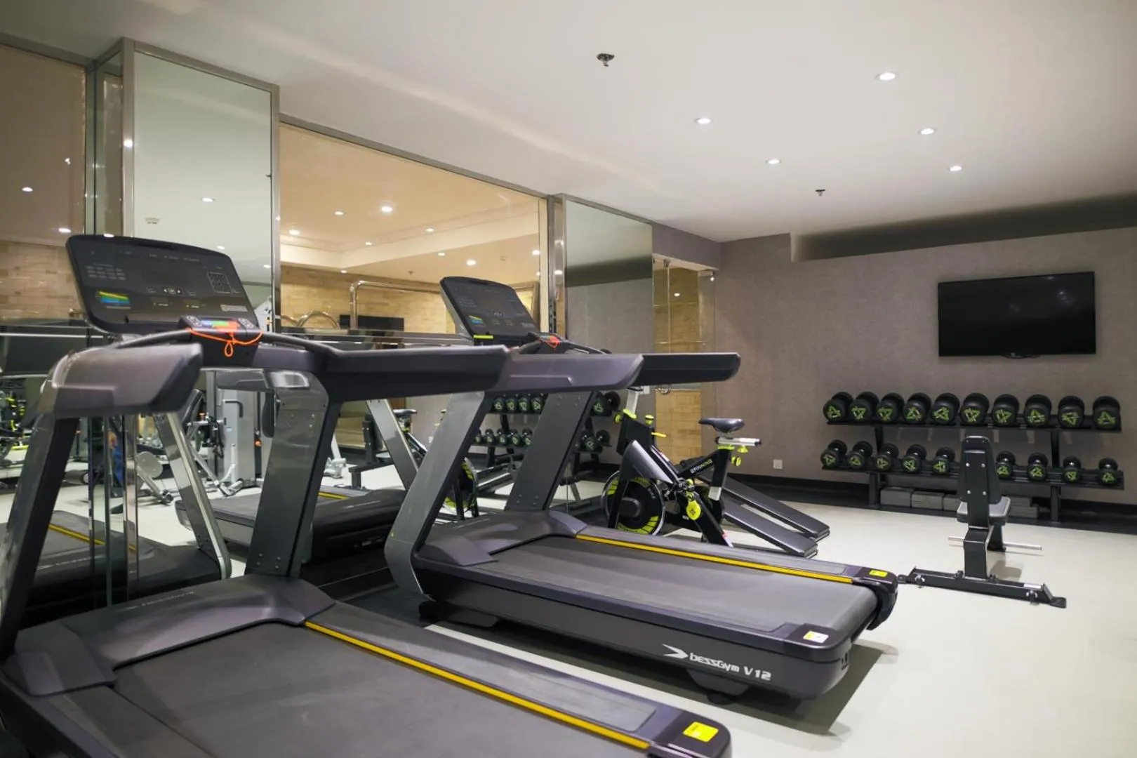 Fitness centre/facilities in The Proud Hotel Al Khobar