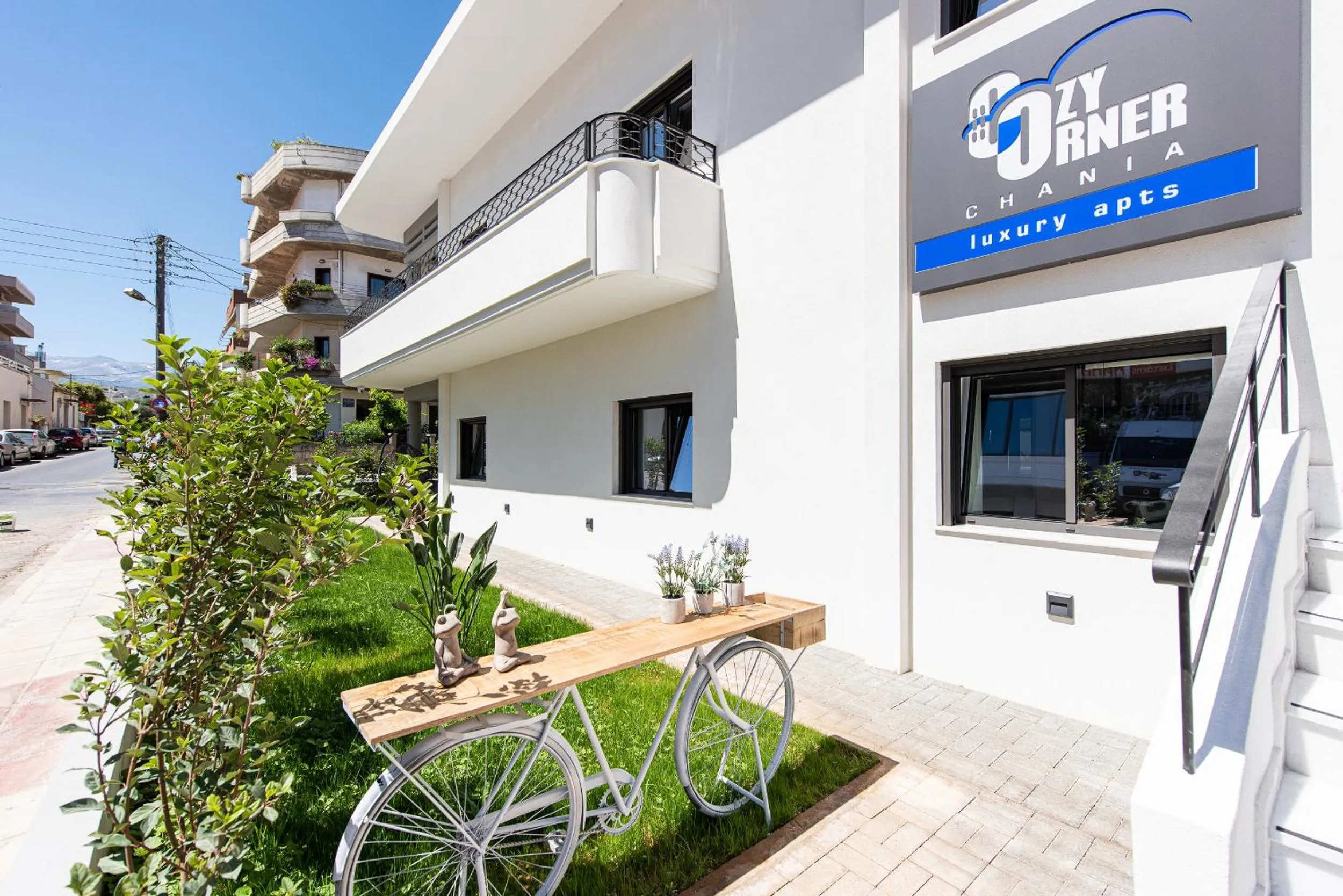 Logo/Certificate/Sign in Cozy Corner Luxury Apartments