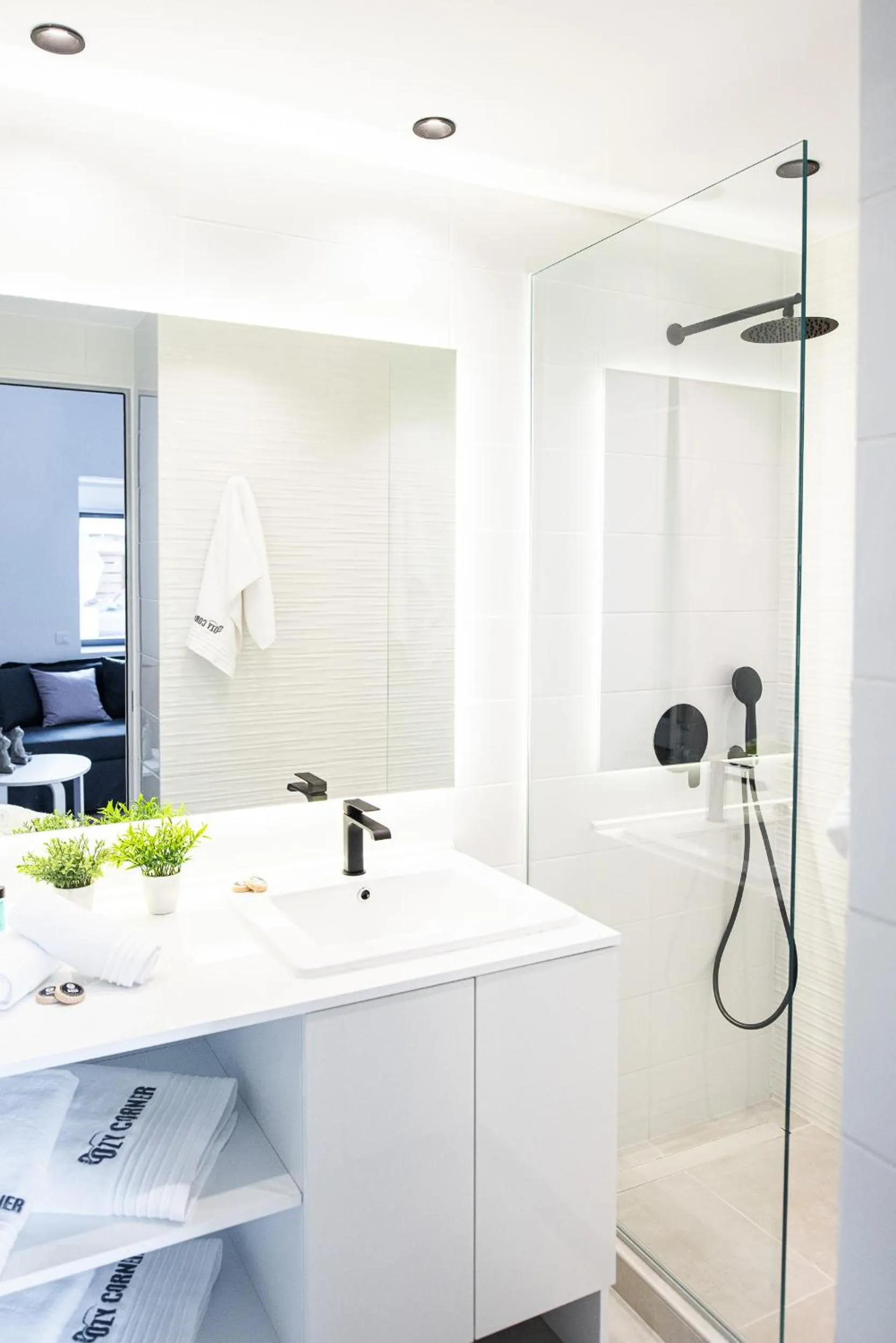 Bathroom in Cozy Corner Luxury Apartments