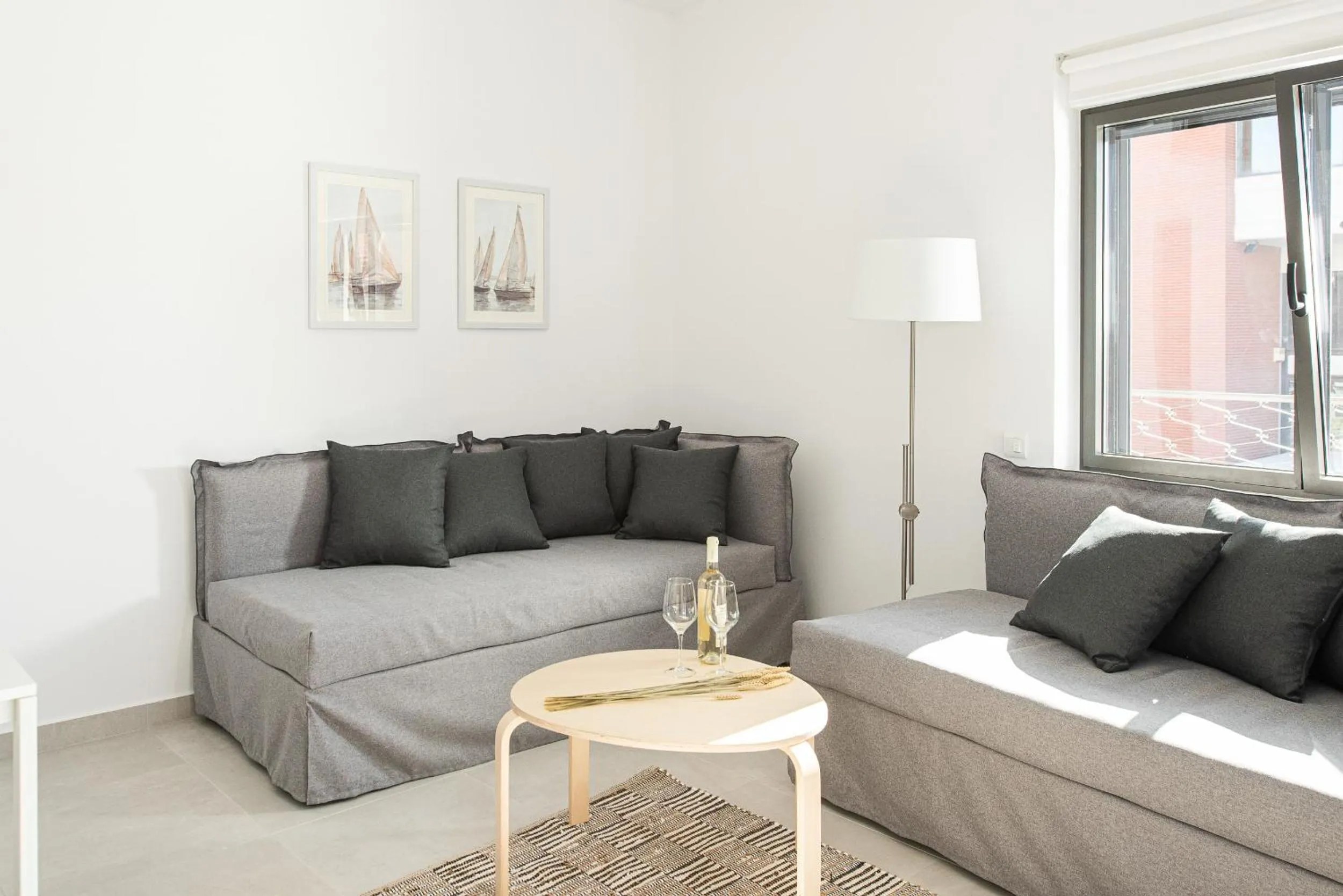 Living room in Cozy Corner Luxury Apartments