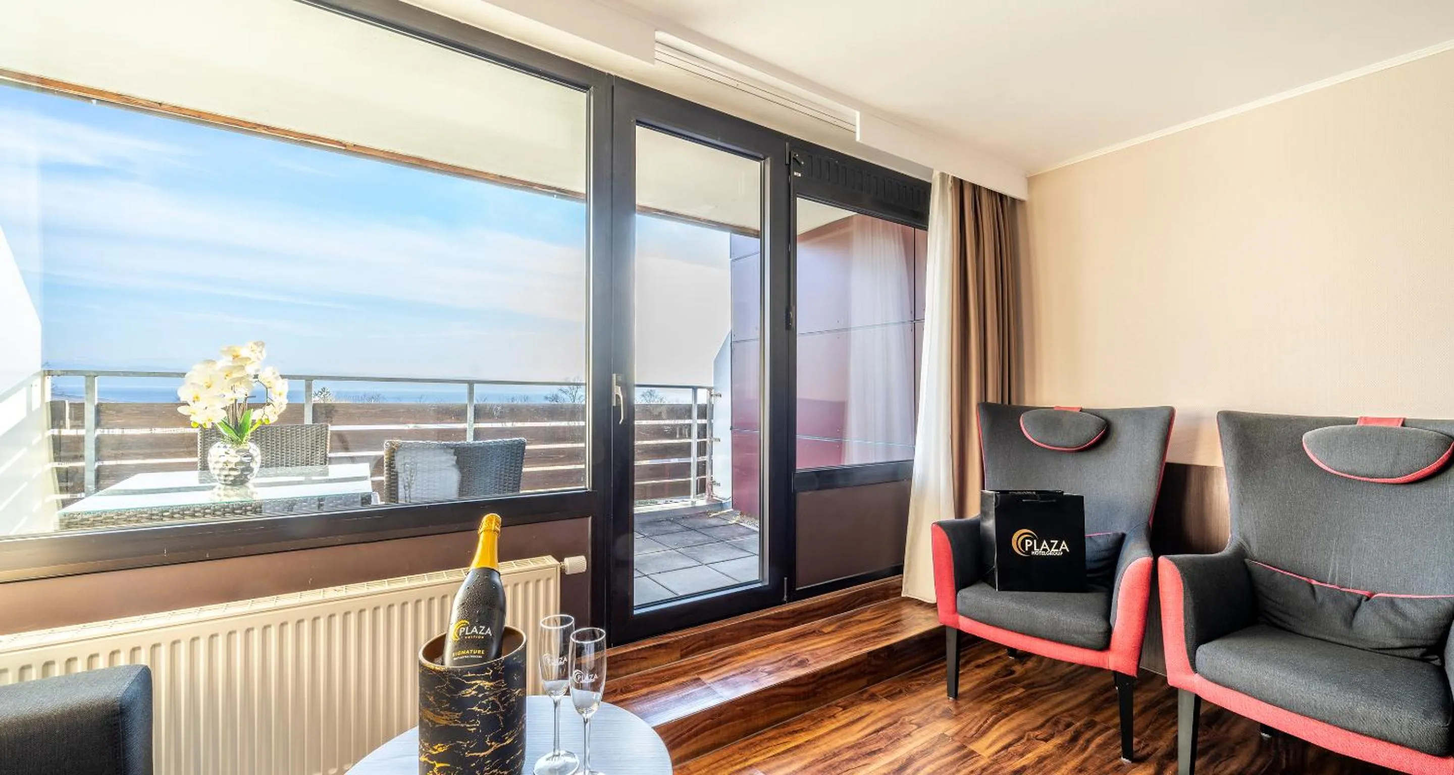 View (from property/room) in PLAZA Hotel Föhr am Bodensee