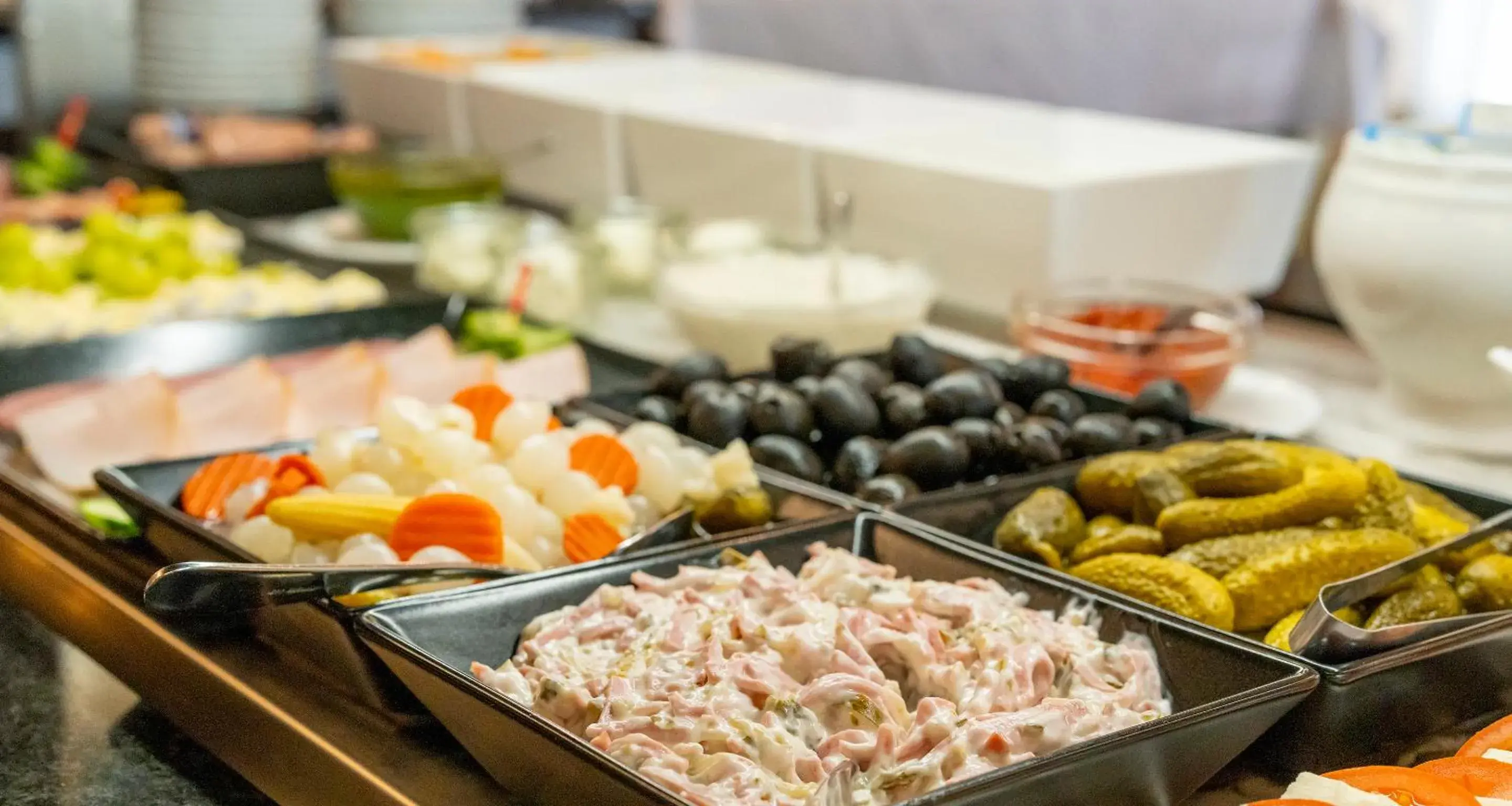 Buffet breakfast in PLAZA Hotel Föhr am Bodensee Buffet breakfast in PLAZA Hotel Föhr am Bodensee