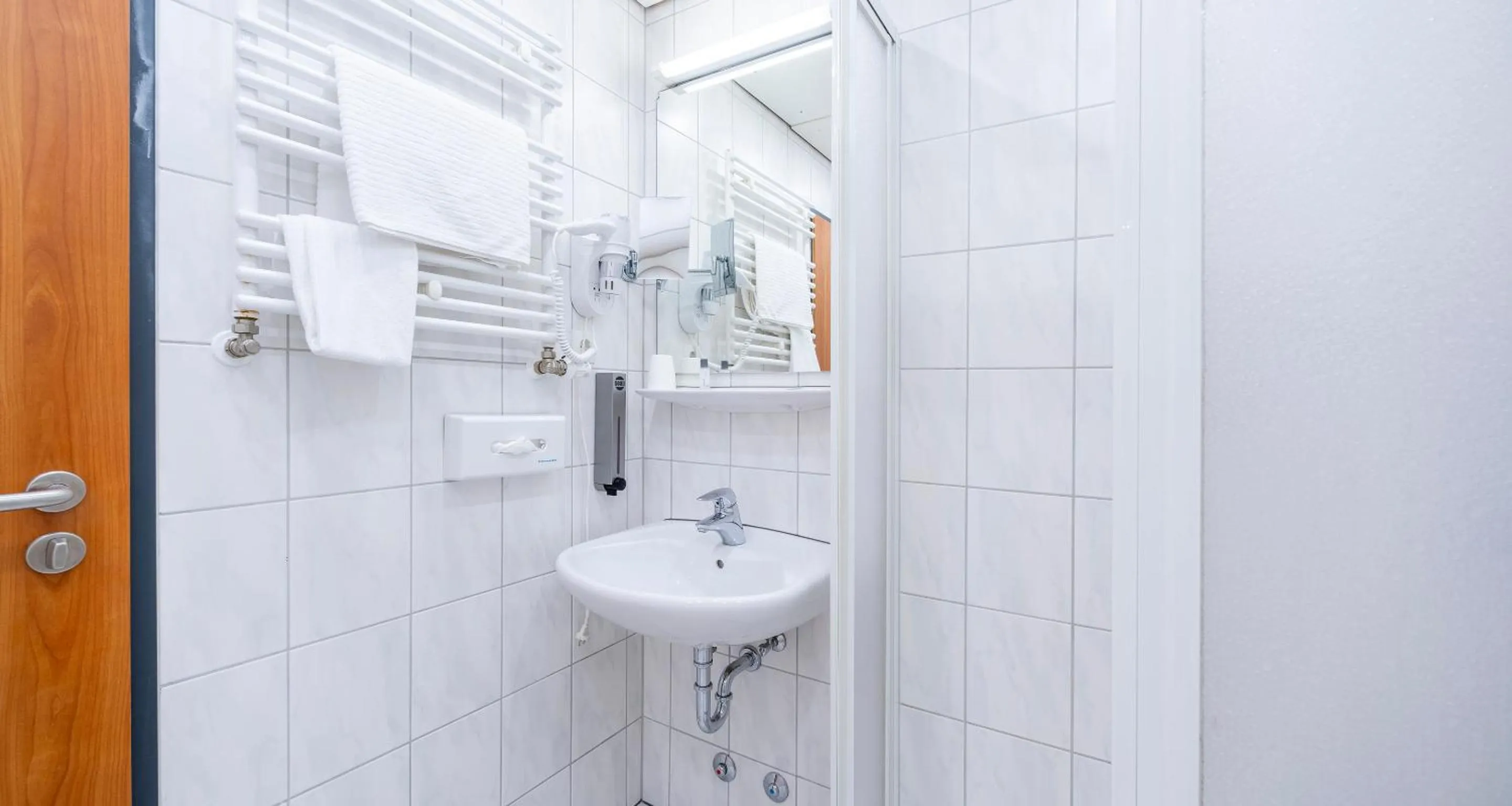 Bathroom in PLAZA Hotel Föhr am Bodensee