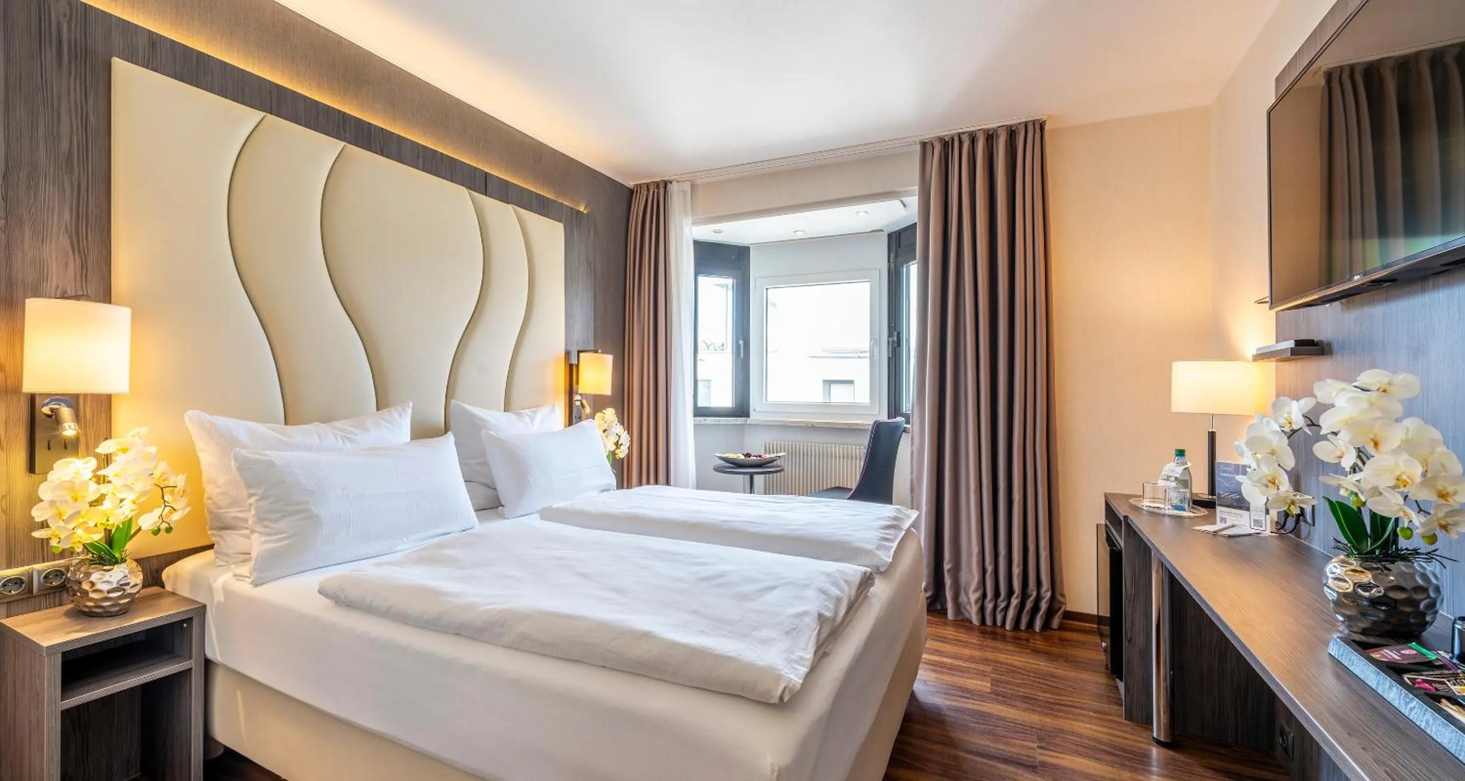 Photo of the whole room, Bed in PLAZA Hotel Buchhorner Hof