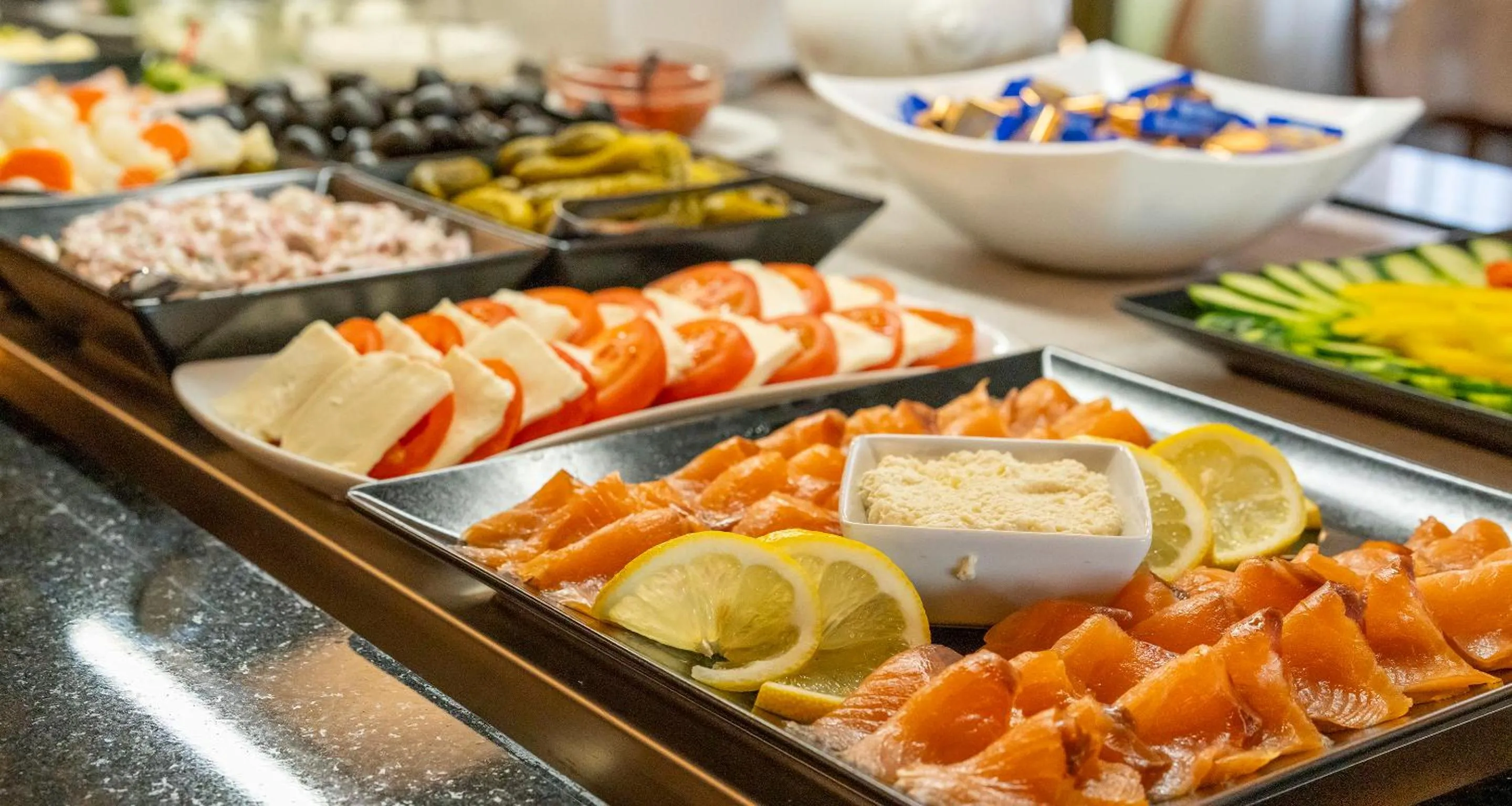 Buffet breakfast in PLAZA Hotel Buchhorner Hof