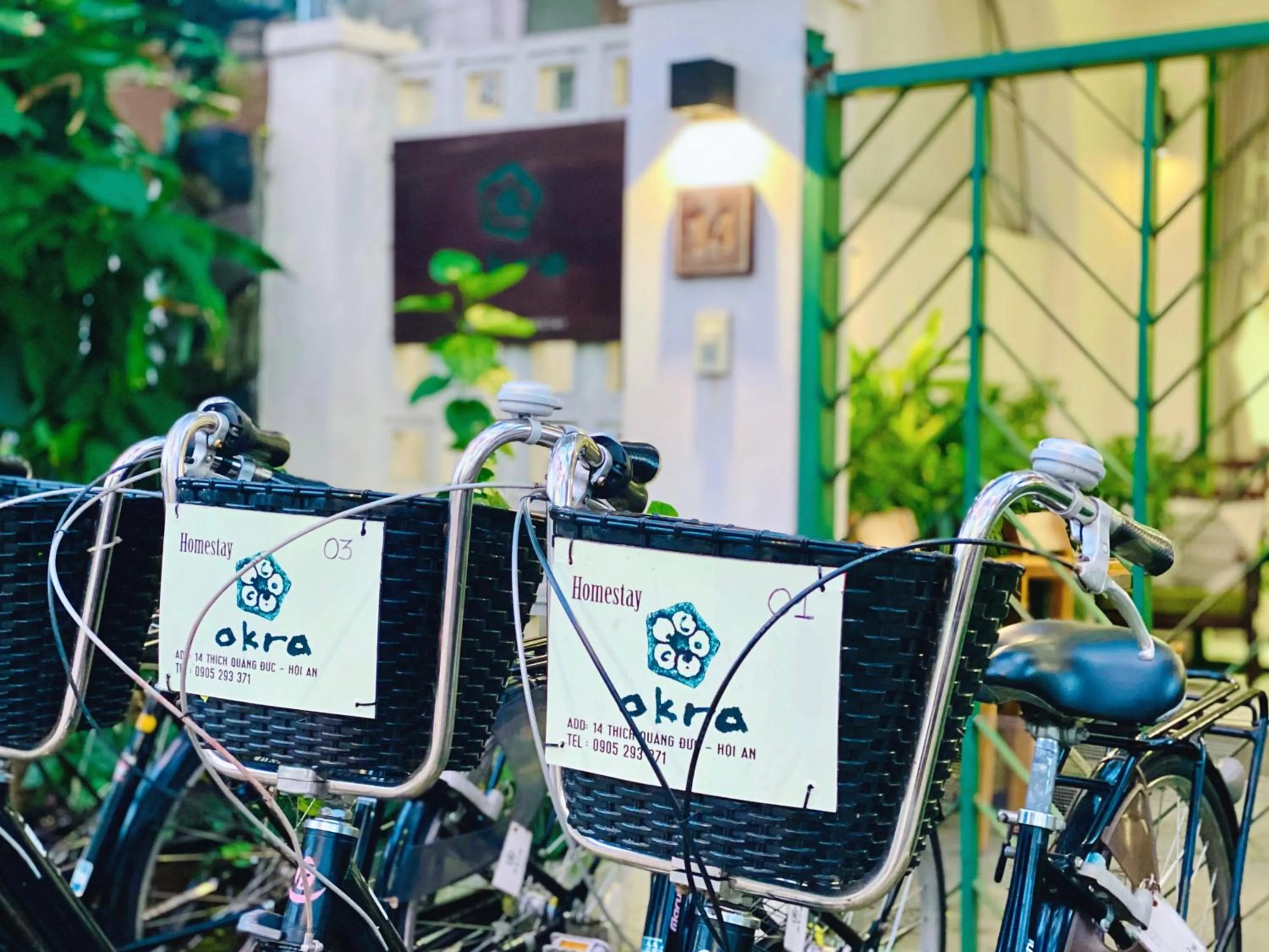 Cycling in Okra Hoian