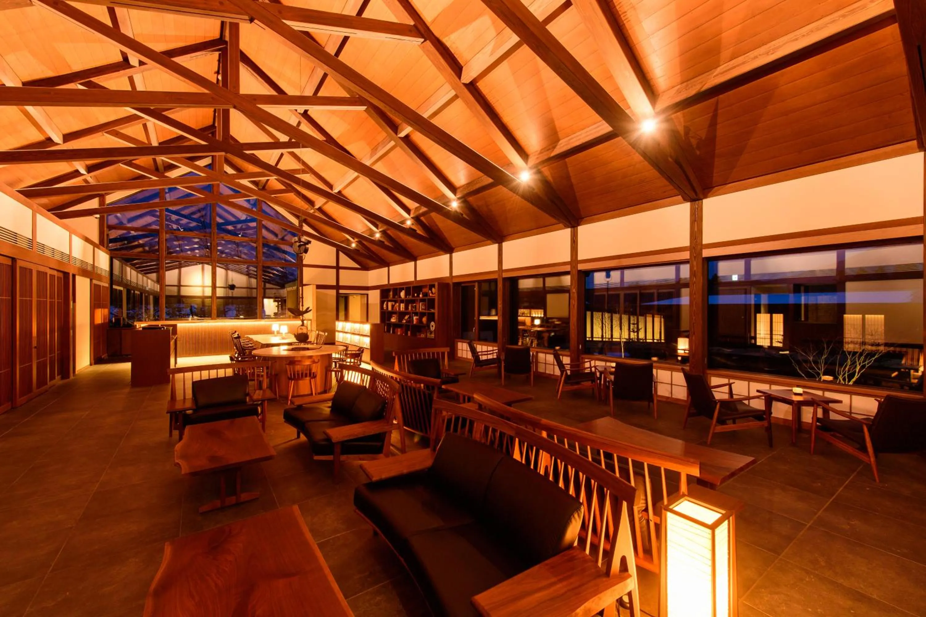 Lobby or reception in NISEKO Inn of Youtei Raku Suisan