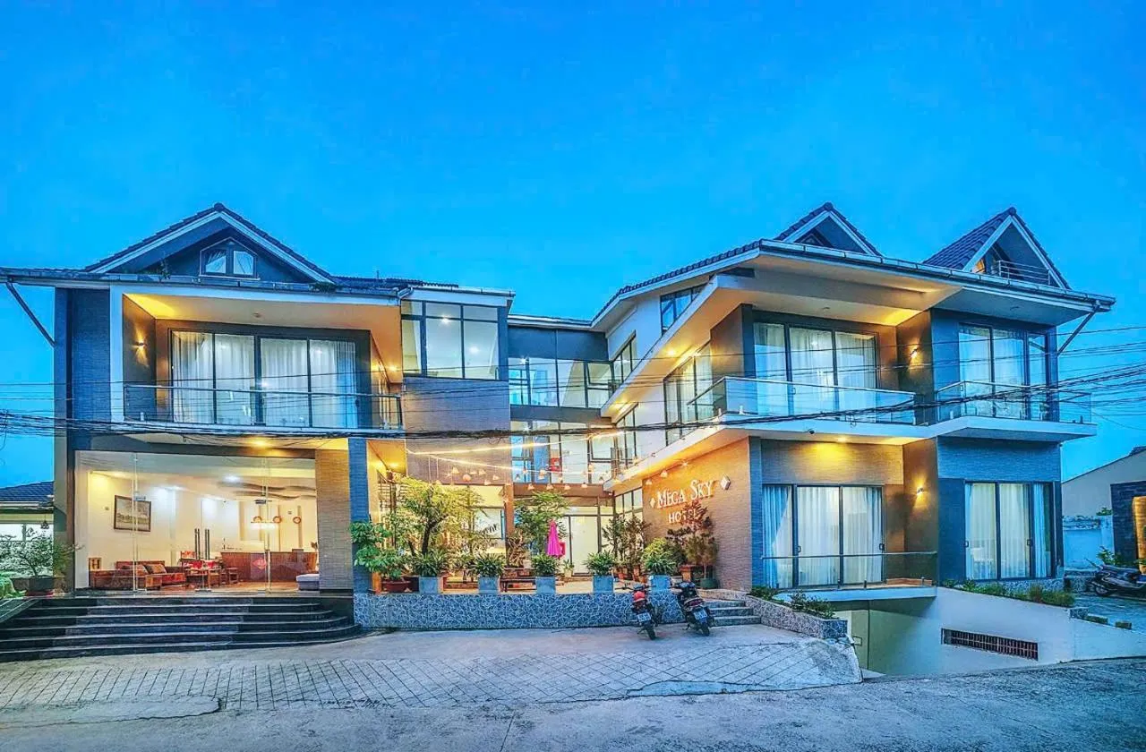 Property building in Mega Sky Dalat Hotel