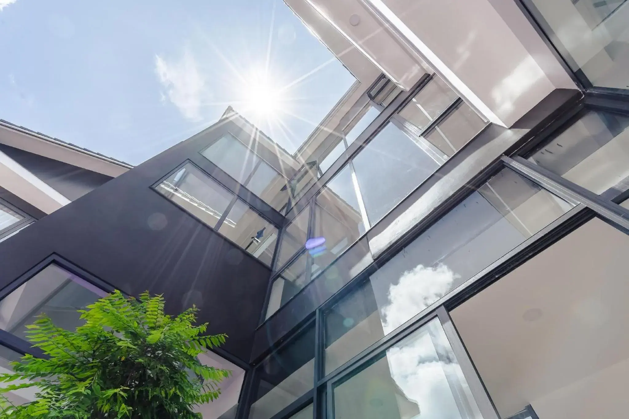 Property building in Mega Sky Dalat Hotel Property building in Mega Sky Dalat Hotel