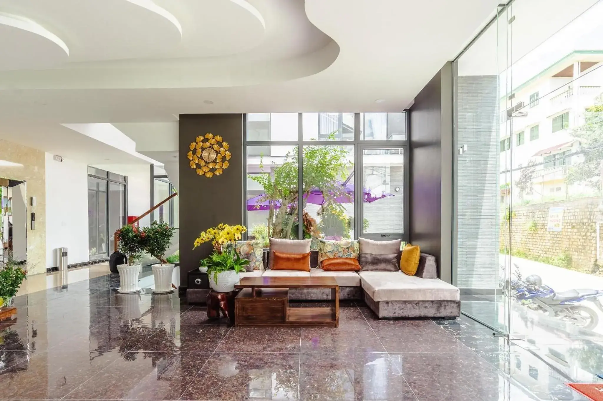 Lobby or reception in Mega Sky Dalat Hotel Lobby or reception in Mega Sky Dalat Hotel