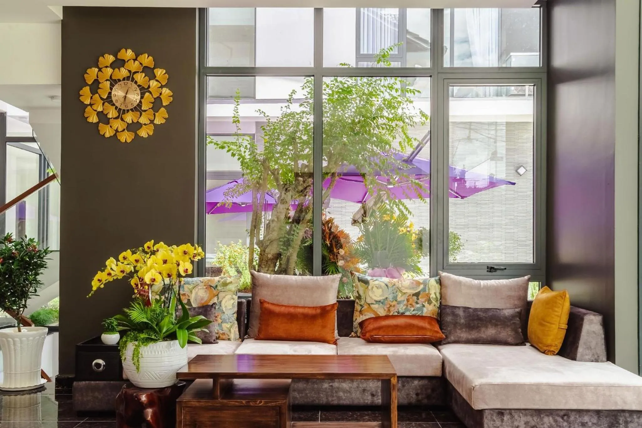 Lobby or reception in Mega Sky Dalat Hotel