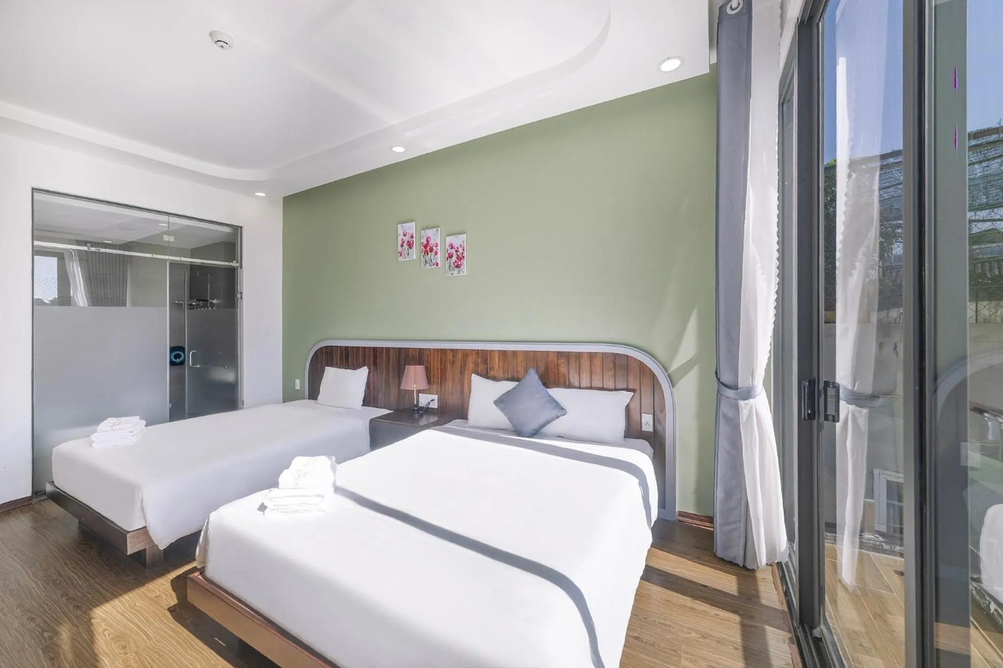 Bedroom, Bed in Mega Sky Dalat Hotel