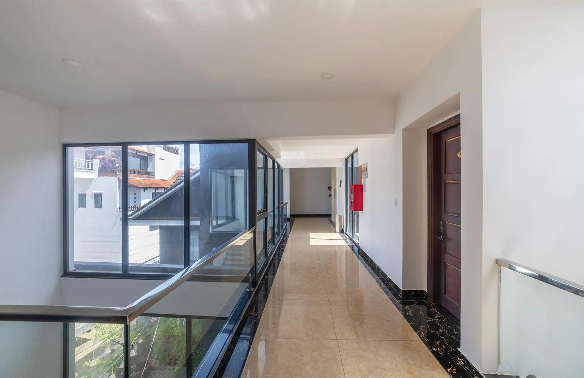 elevator in Mega Sky Dalat Hotel