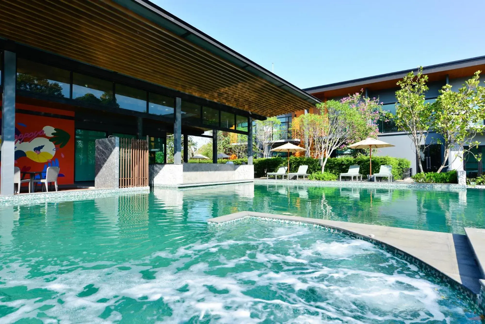 Swimming pool in Sappaya Hotel By Lotus Valley Golf Resort Swimming pool in Sappaya Hotel By Lotus Valley Golf Resort