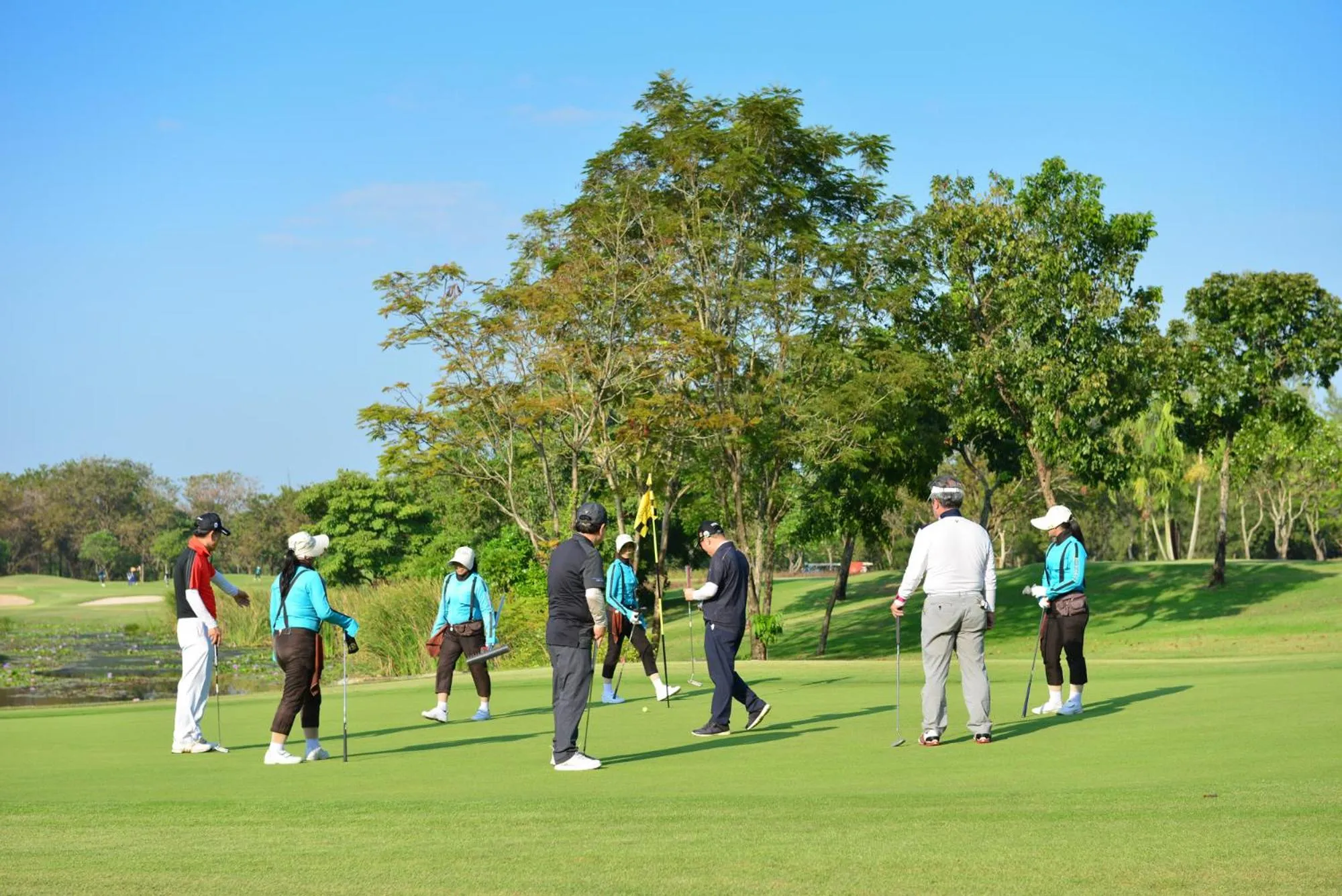 Golfcourse in Sappaya Hotel By Lotus Valley Golf Resort