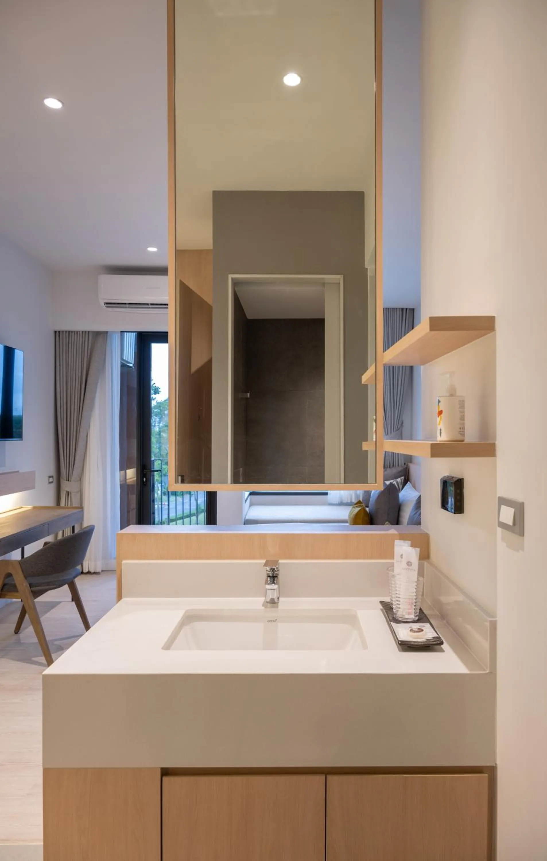 Bathroom in Sappaya Hotel By Lotus Valley Golf Resort