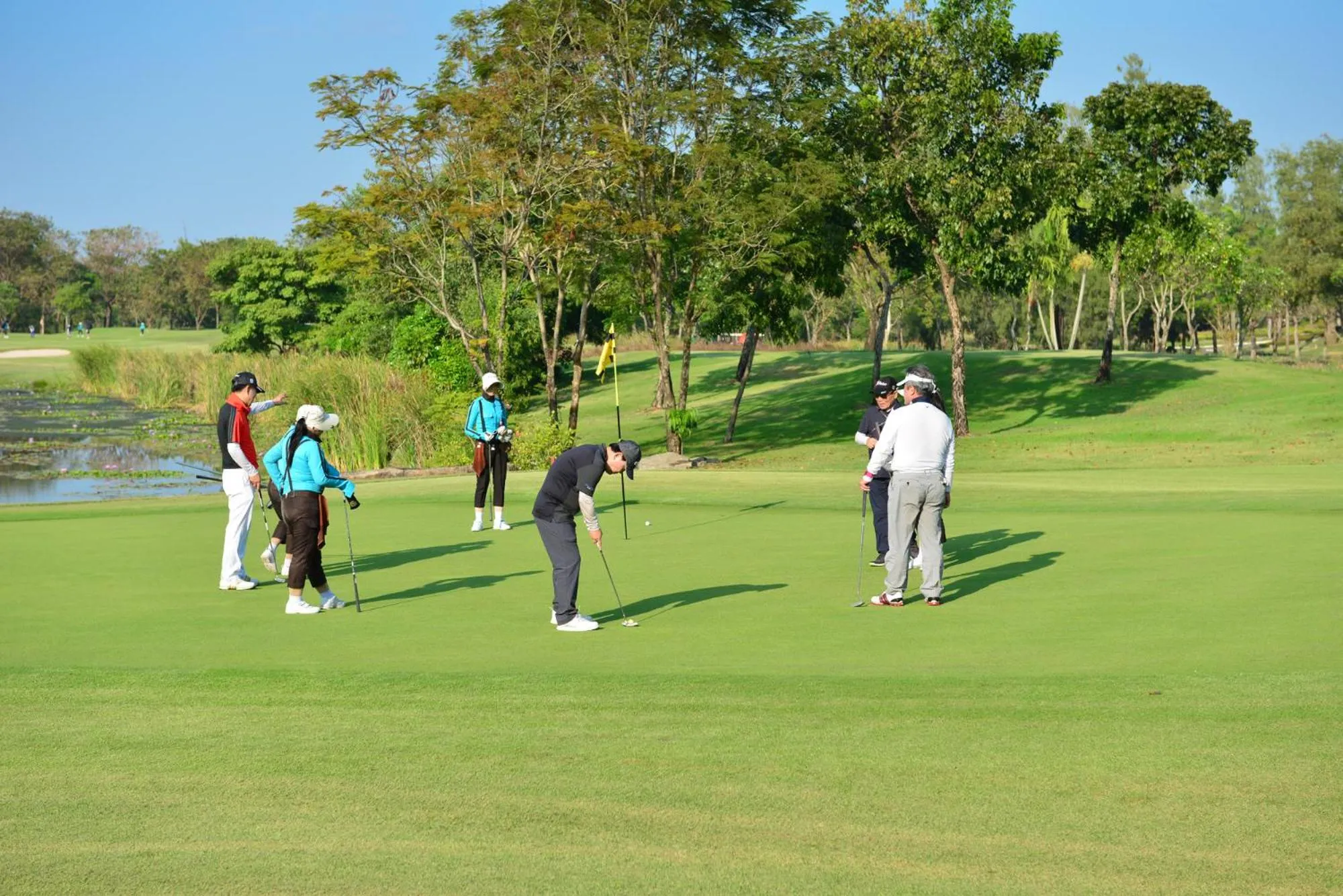 Golfcourse in Sappaya Hotel By Lotus Valley Golf Resort