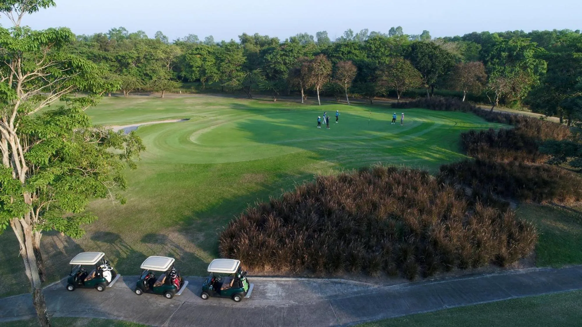 Golfcourse in Sappaya Hotel By Lotus Valley Golf Resort
