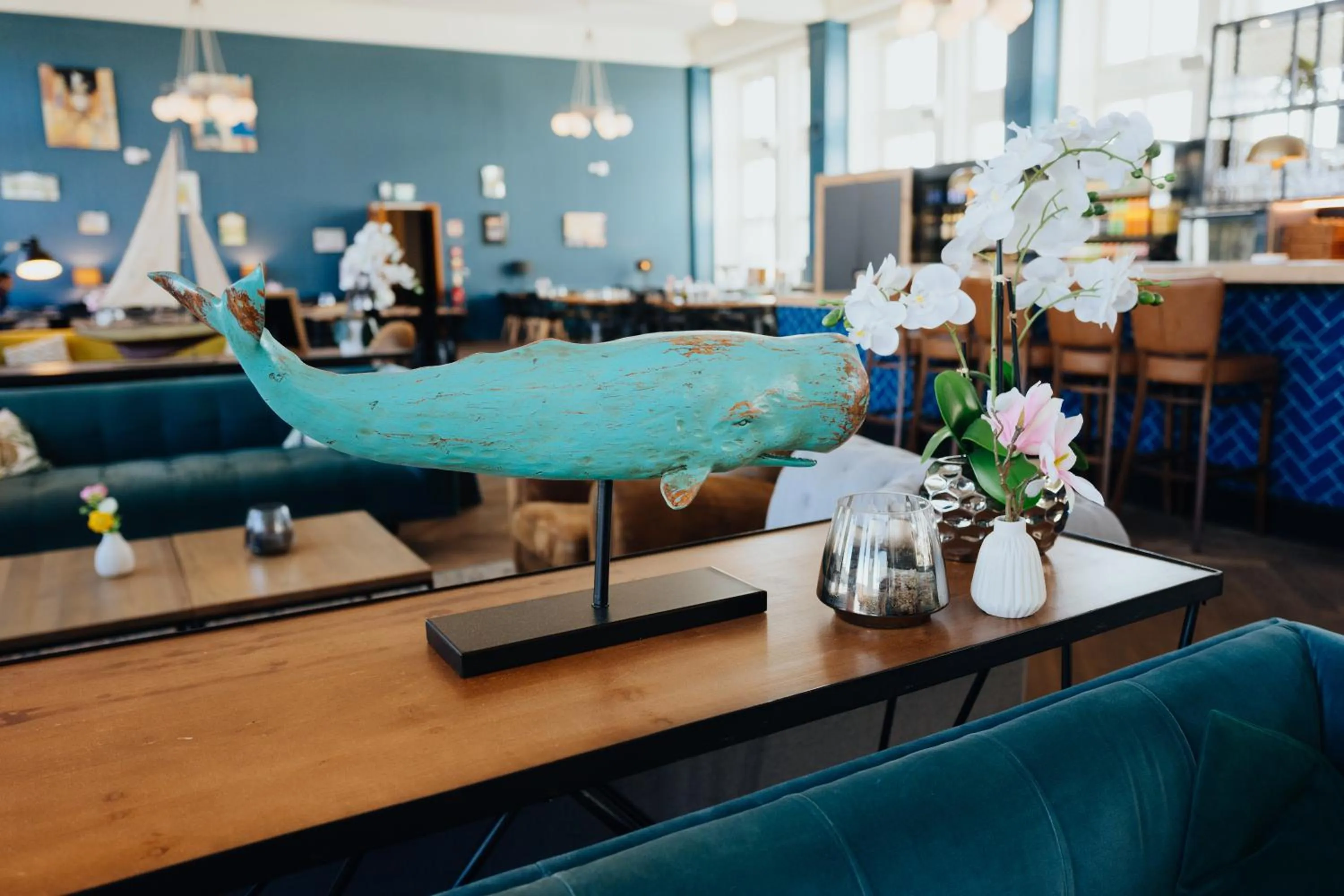 Restaurant/places to eat in PHNX Aparthotel Hamburg