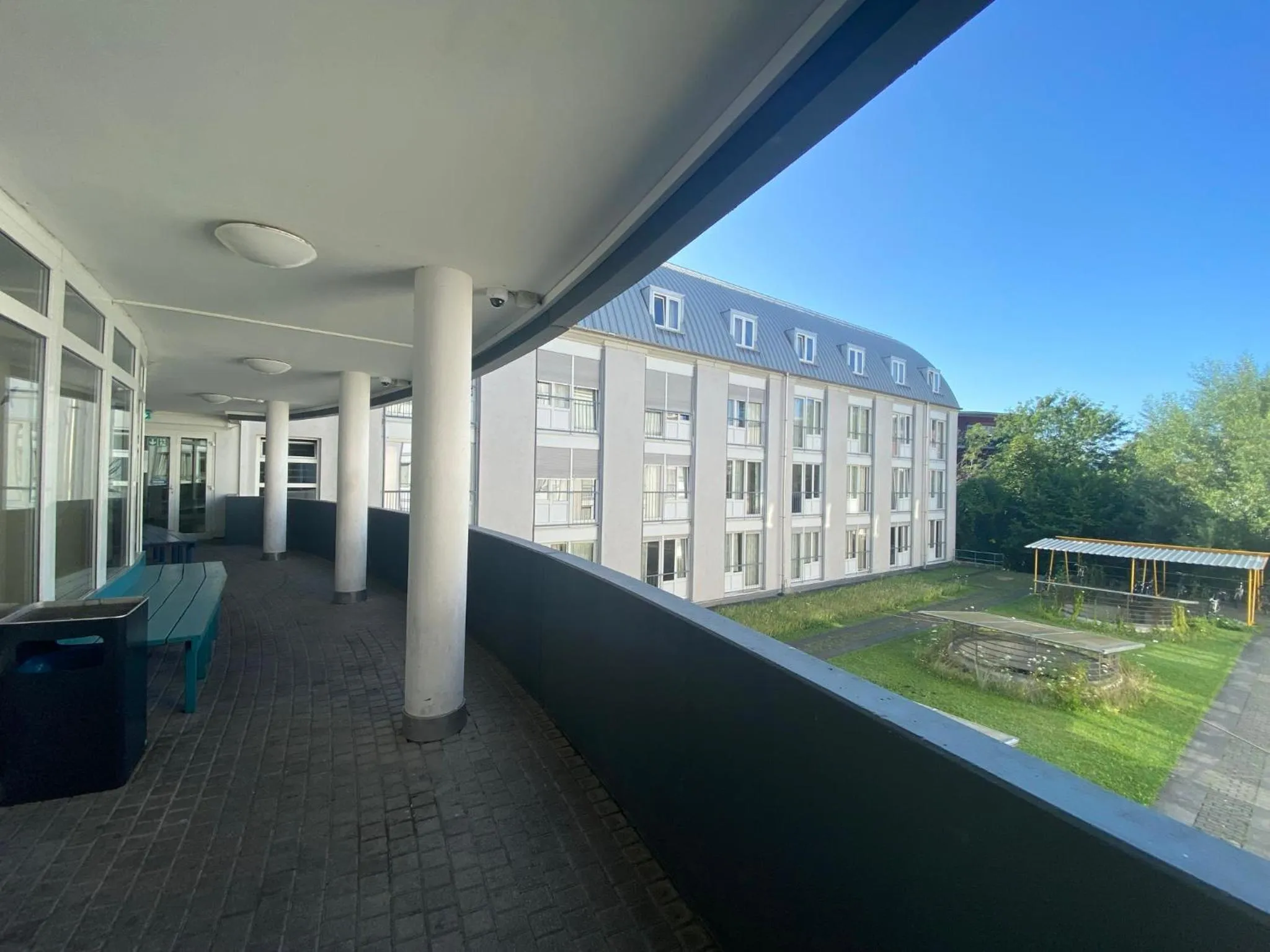 Balcony/Terrace in Gästehaus des GOETHE-Institut Freiburg