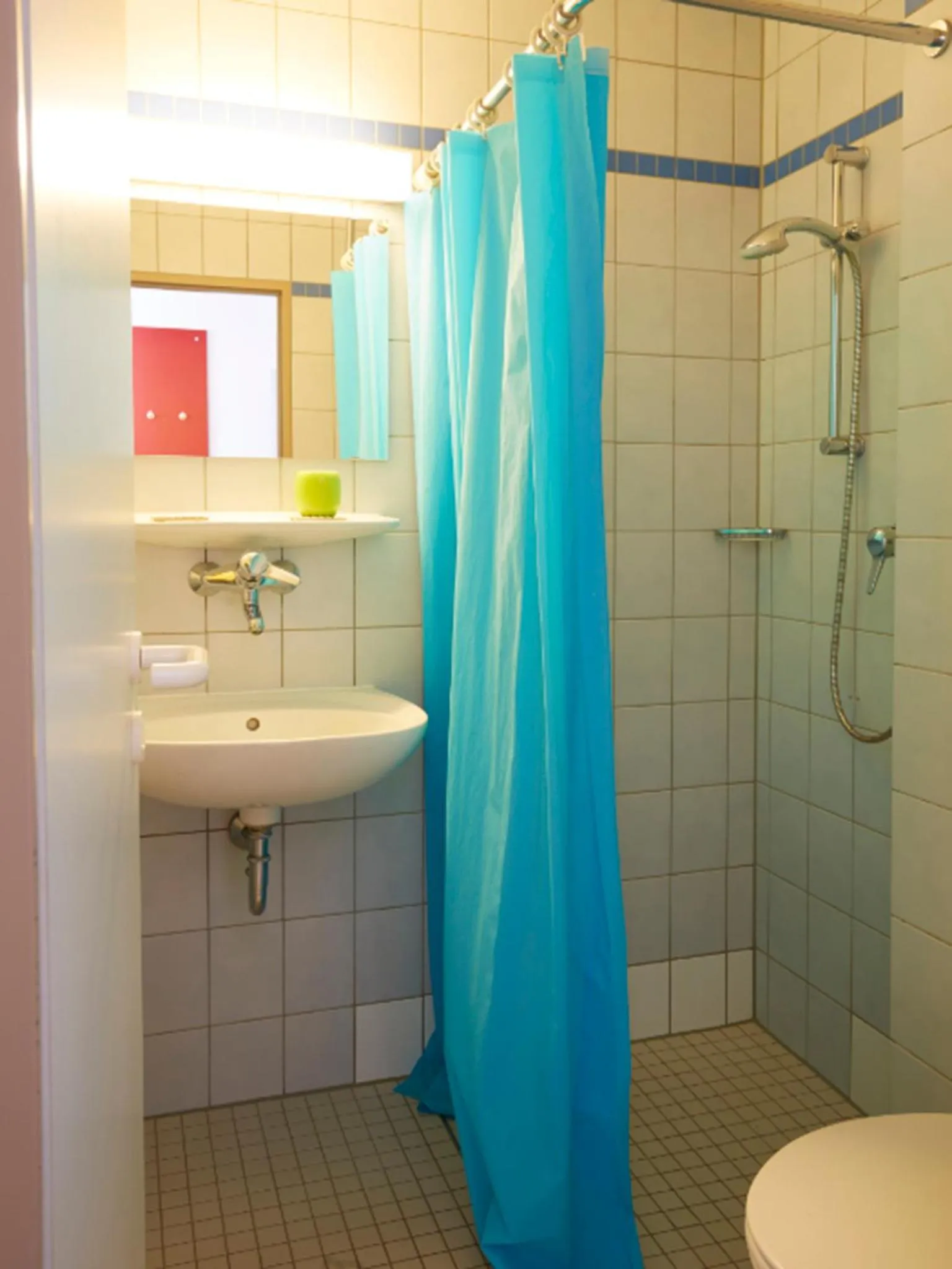 Shower in Gästehaus des GOETHE-Institut Freiburg