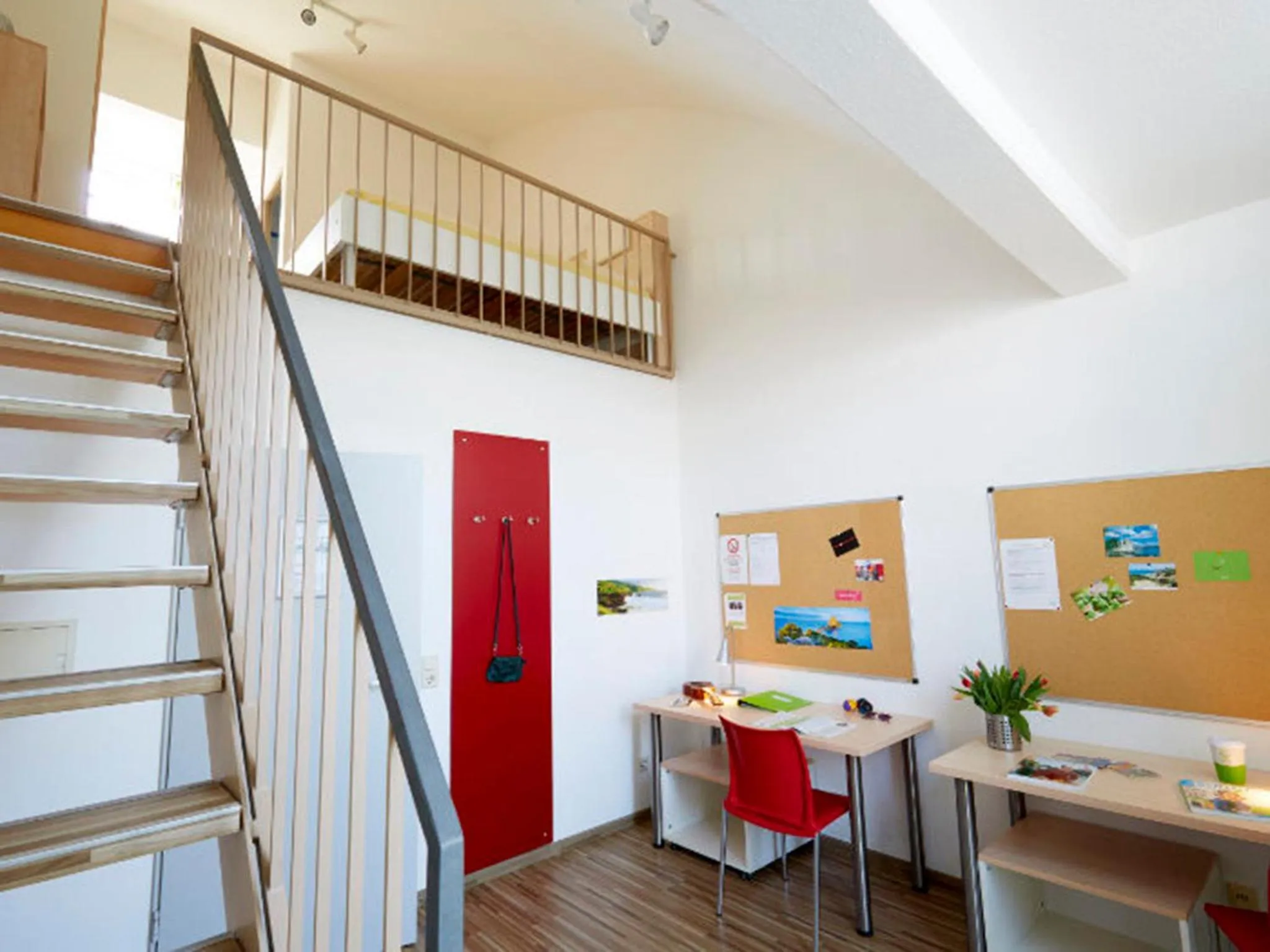 Seating area in Gästehaus des GOETHE-Institut Freiburg