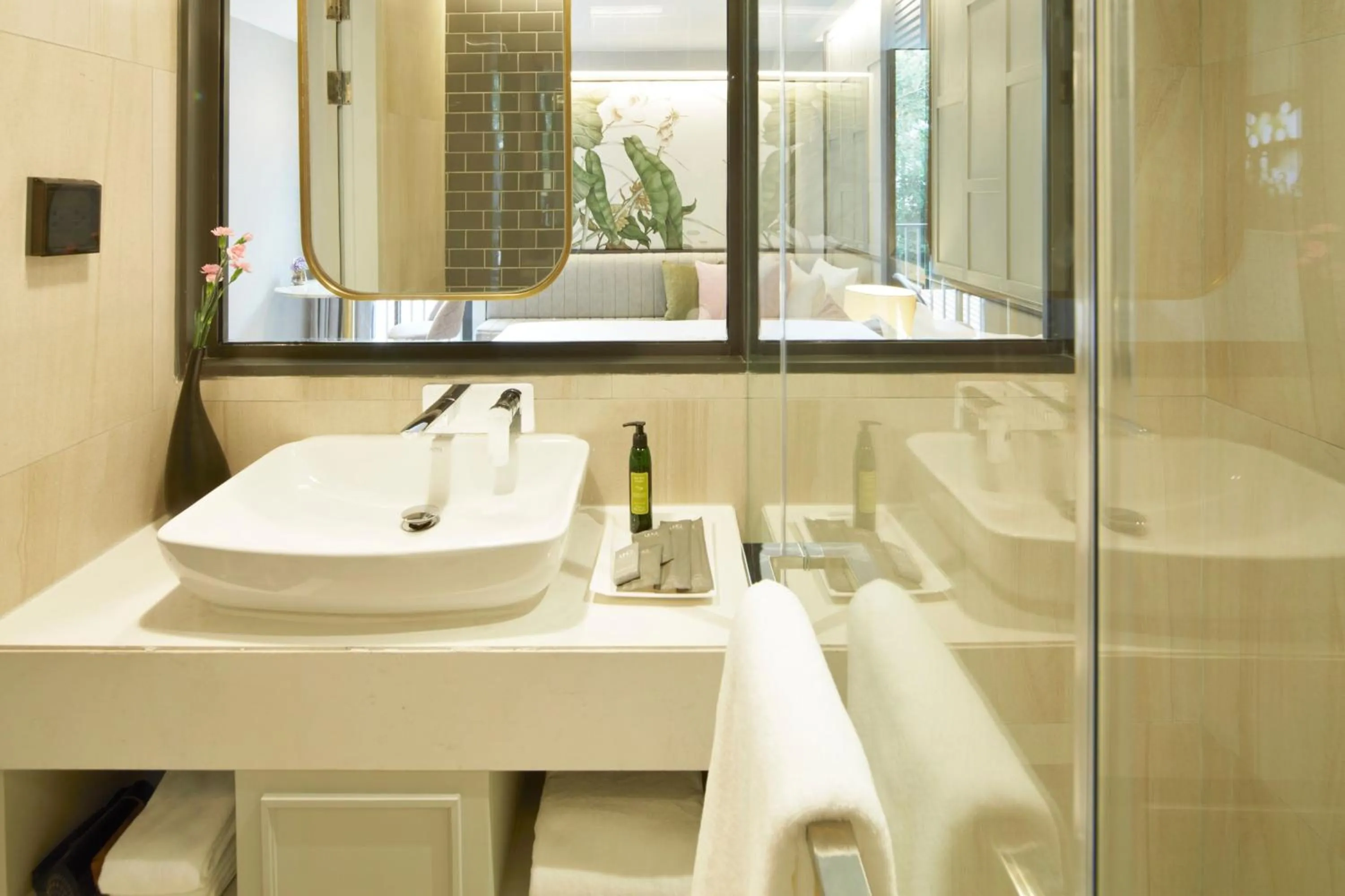 Bathroom in The Quarter Ploenchit by UHG