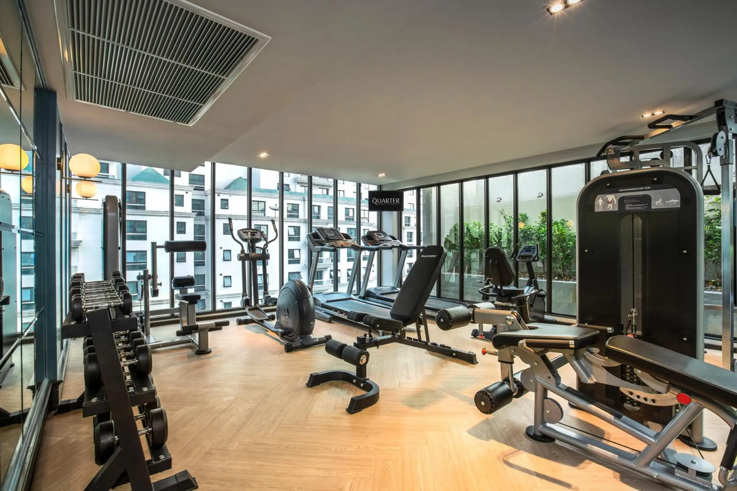 Fitness centre/facilities in The Quarter Ploenchit by UHG Fitness centre/facilities in The Quarter Ploenchit by UHG