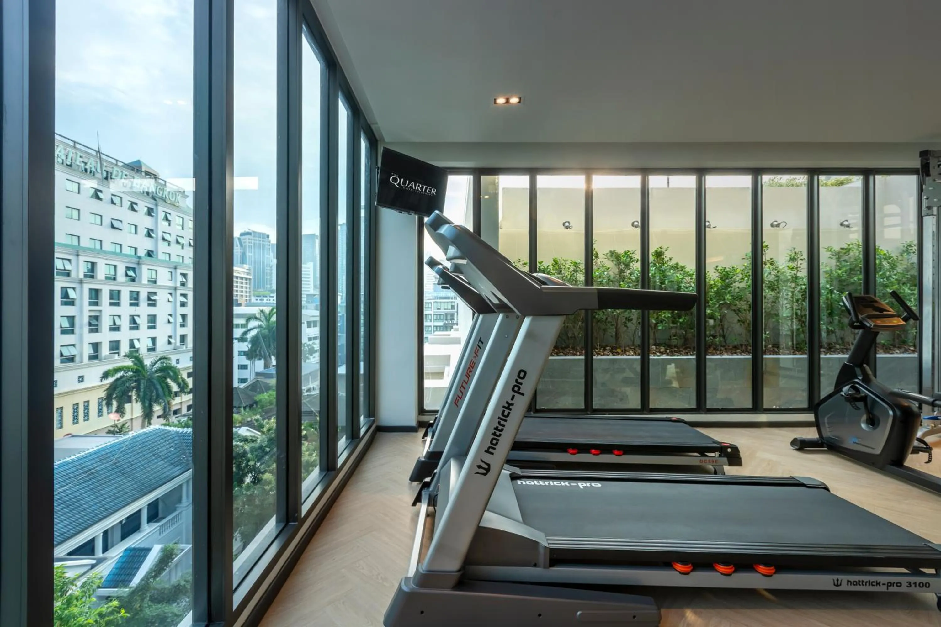 Fitness centre/facilities in The Quarter Ploenchit by UHG