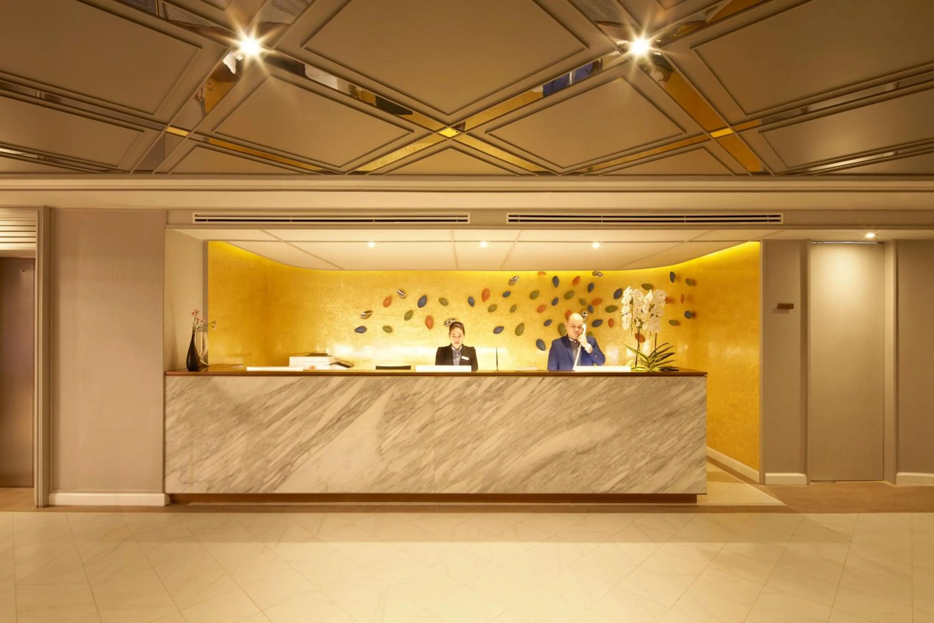 Lobby or reception in The Quarter Ploenchit by UHG