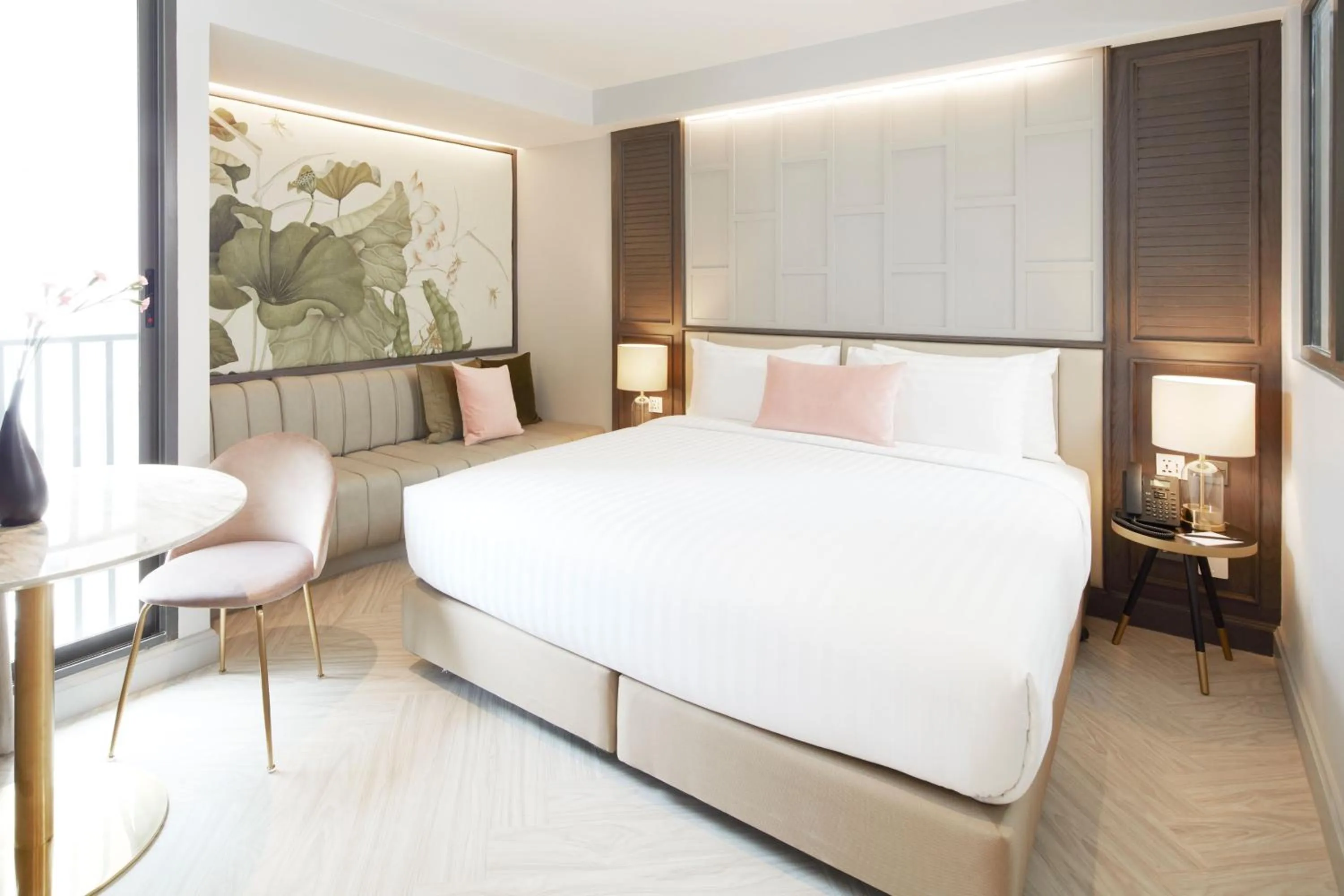 Bedroom, Bed in The Quarter Ploenchit by UHG