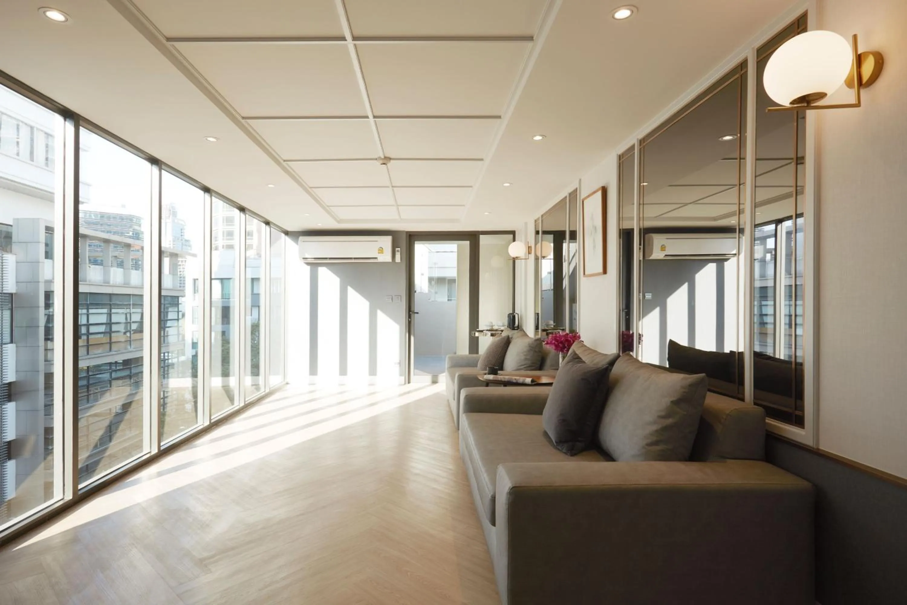 Lounge or bar in The Quarter Ploenchit by UHG